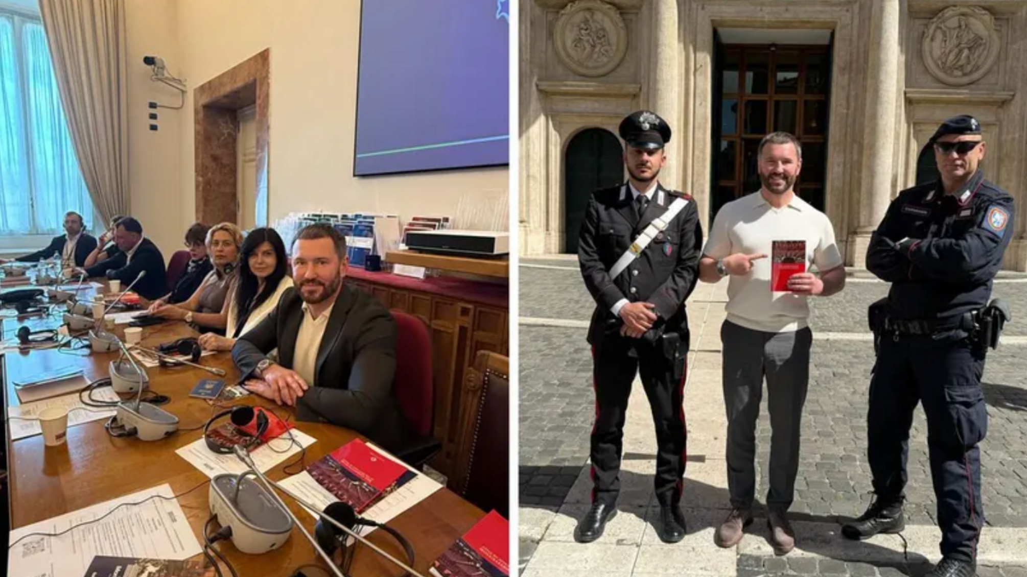 Керуючий партнер Адвокатського об’єднання 'Стратегічна адвокація' Богдан Хмельницький відвідав парламент Італії