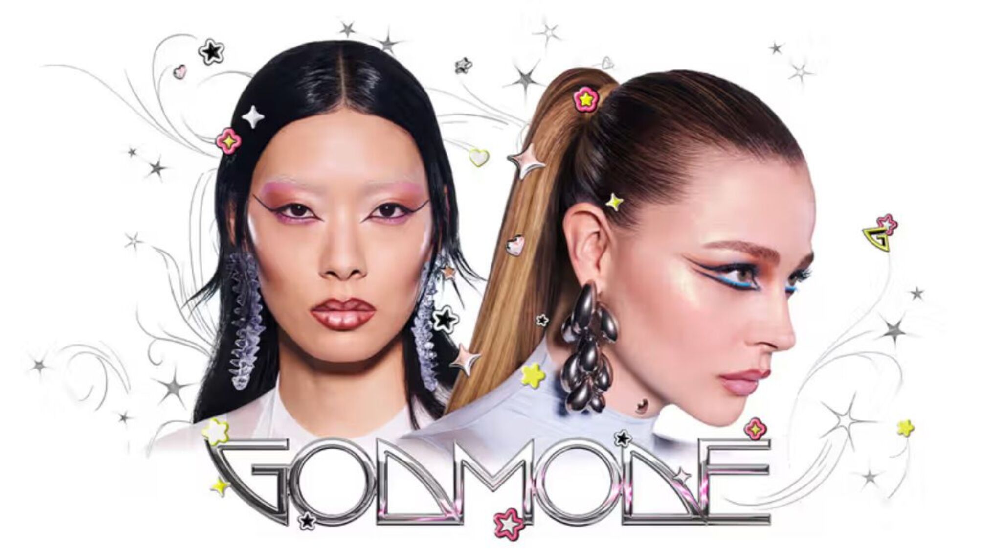 Хлоя Грейс Морец и Рина Саваяма запустили футуристический бьюти-бренд GODMODE