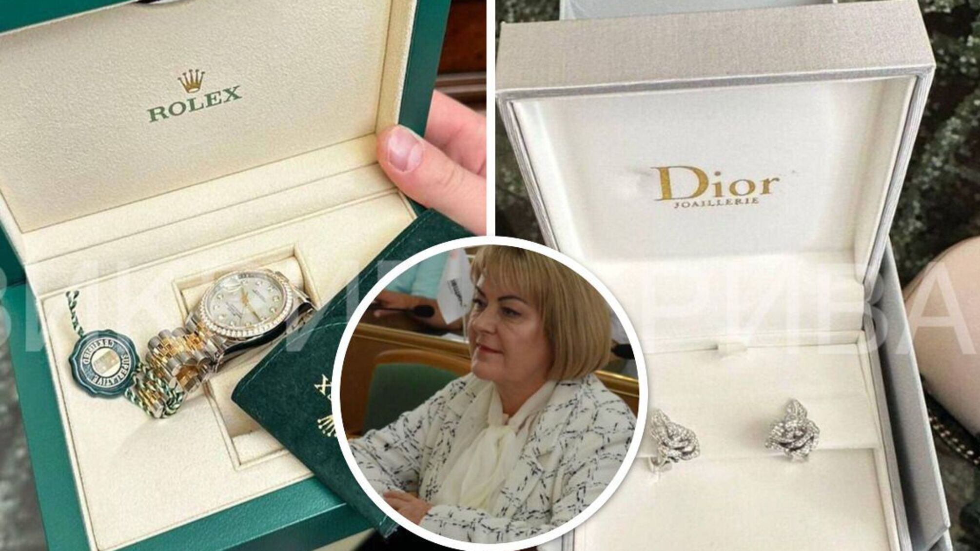Годинник Rolex, сережки Dior та мільйони готівкою — нові деталі справи Тетяни Крупи