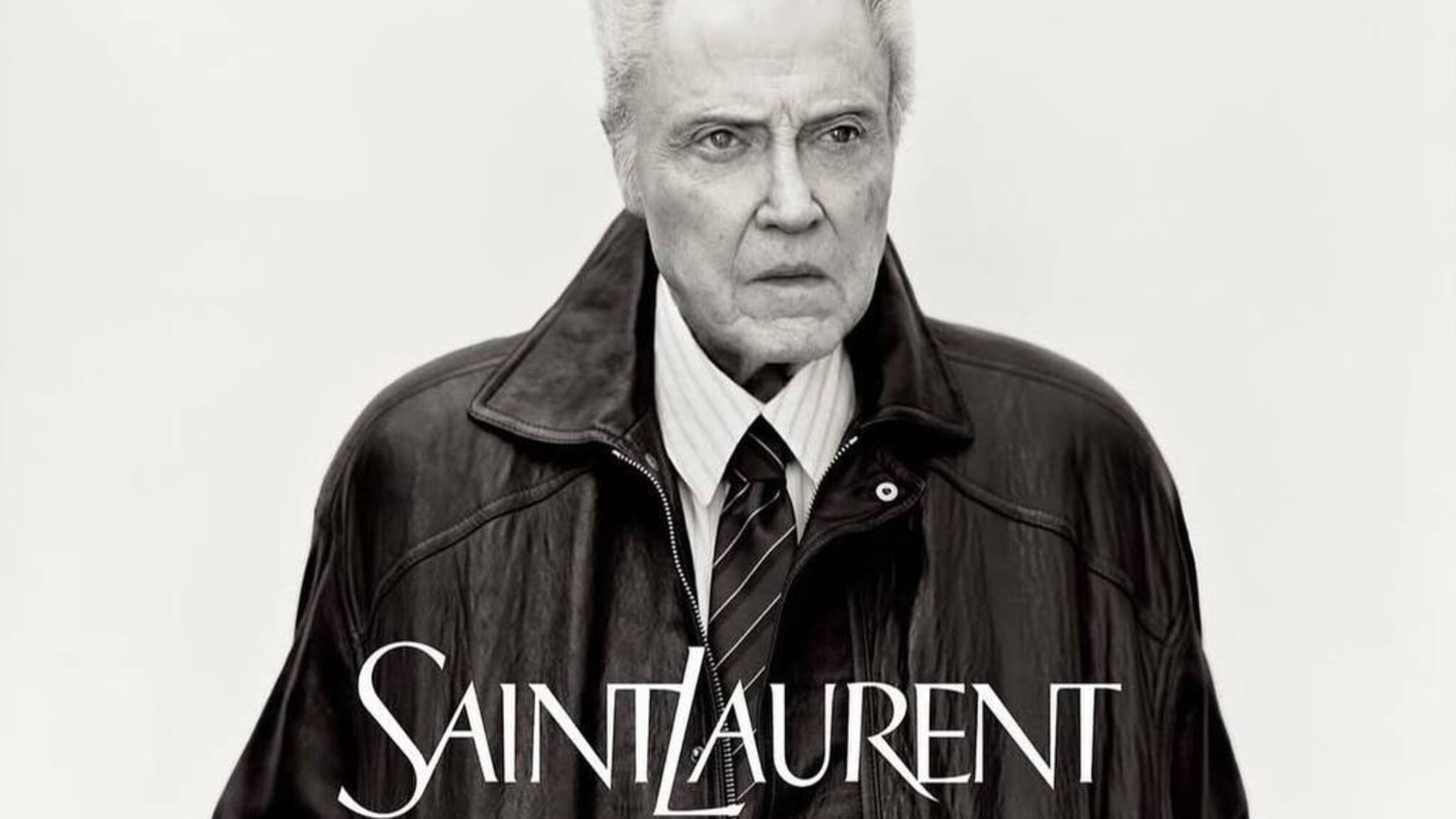Один кадр, одна легенда: Крістофер Уокен став обличчям осінньої кампанії Saint Laurent