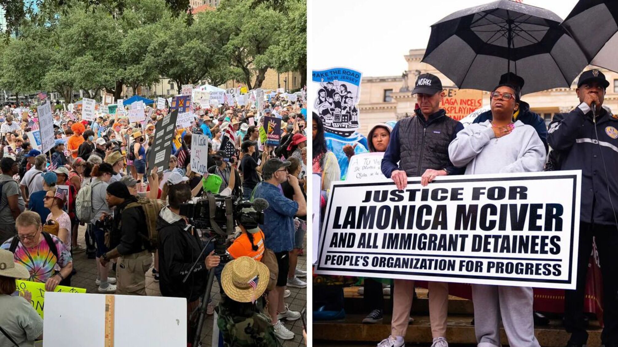 Протесты против Трампа