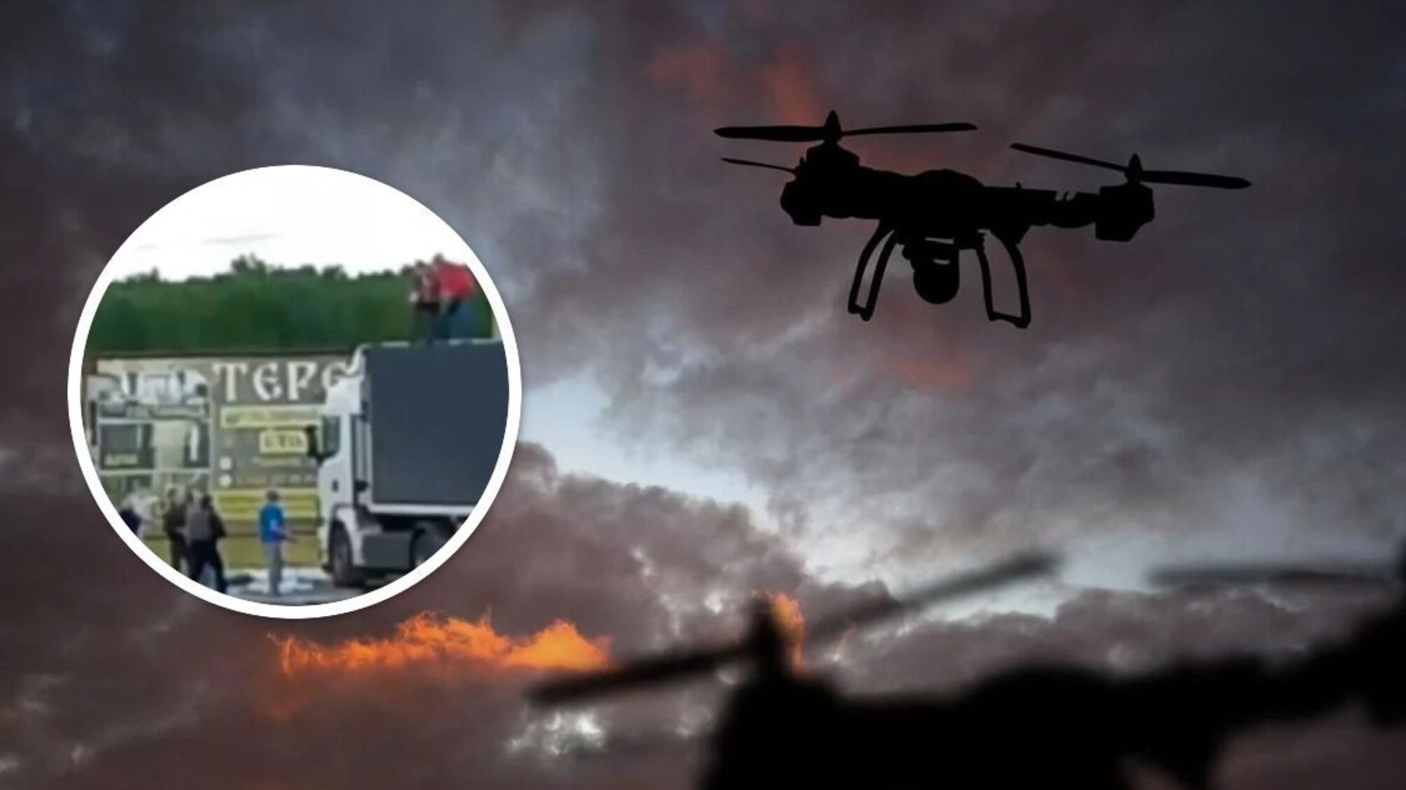 Ні ППО, ні зброї: у росії дрони зупиняють камінням