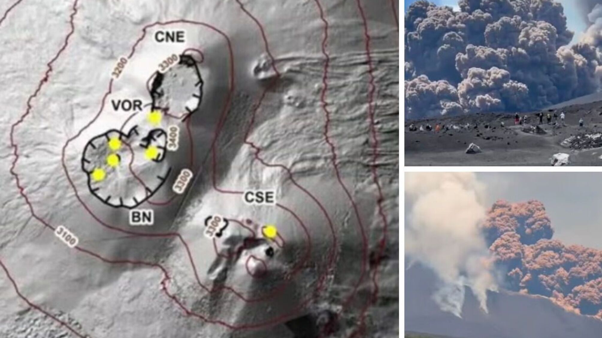 Сицилия в дыму: Этна активизировался после ночных треморов
