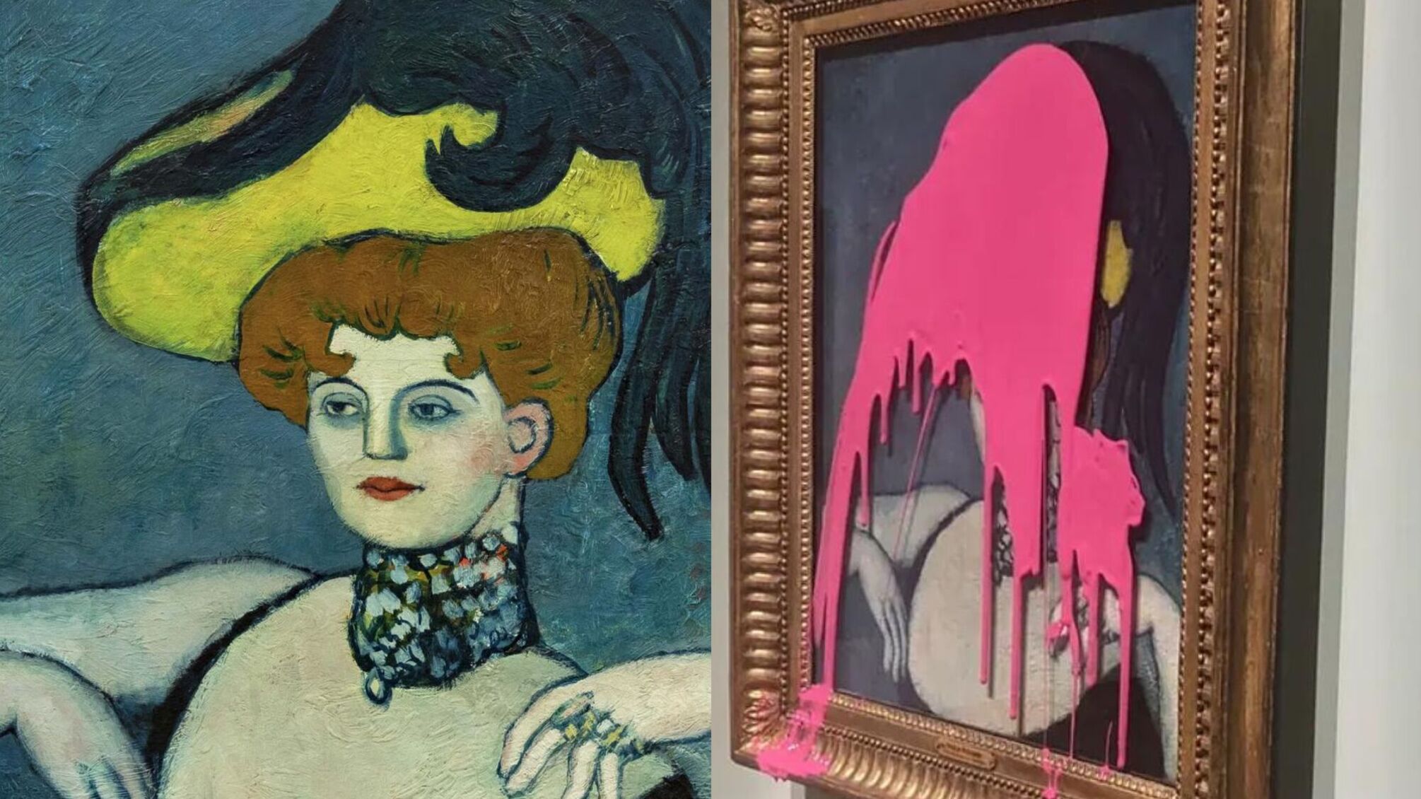 В Канаде активист облил картину Пикассо краской в знак протеста против климатического кризиса