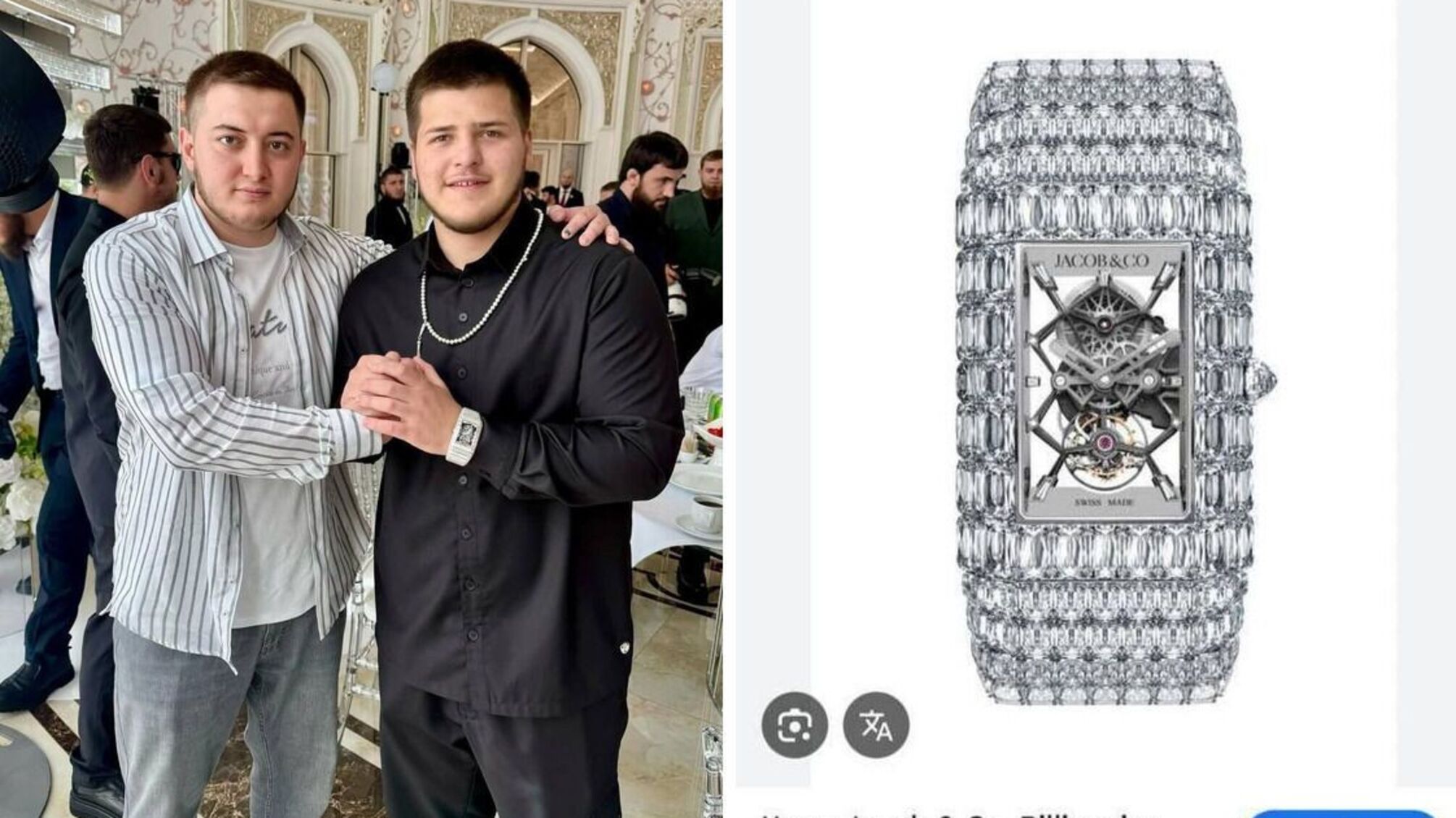Адам Кадыров соревнуется в люксе: Gucci, Burberry и часы на миллионы долларов