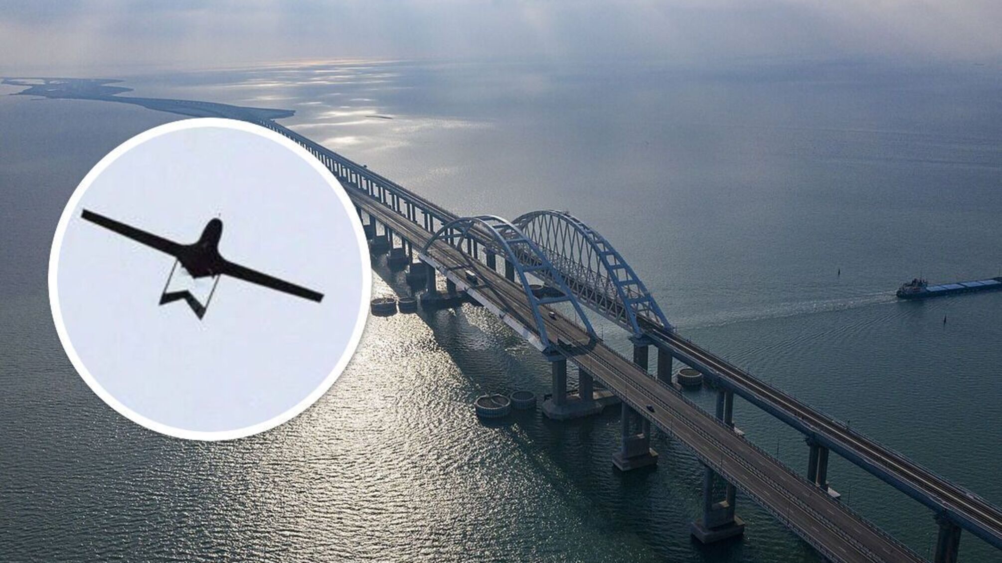 Крымский мост закрывали после атаки морских дронов — ПВО заявила о сбитом БПЛА