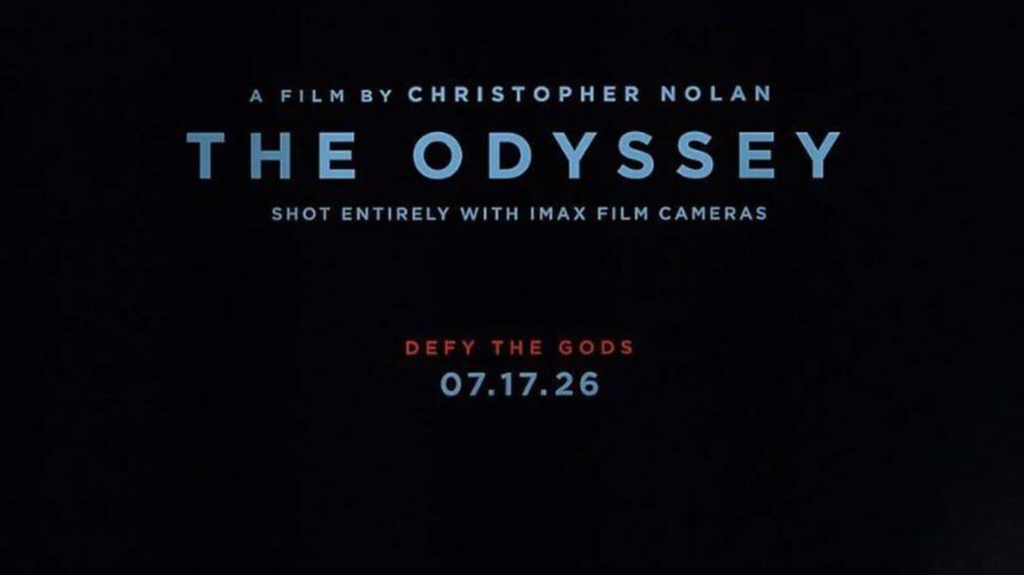 Трейлер, актеры и локации: все, что сейчас известно об «Одиссее» Кристофере Нолане