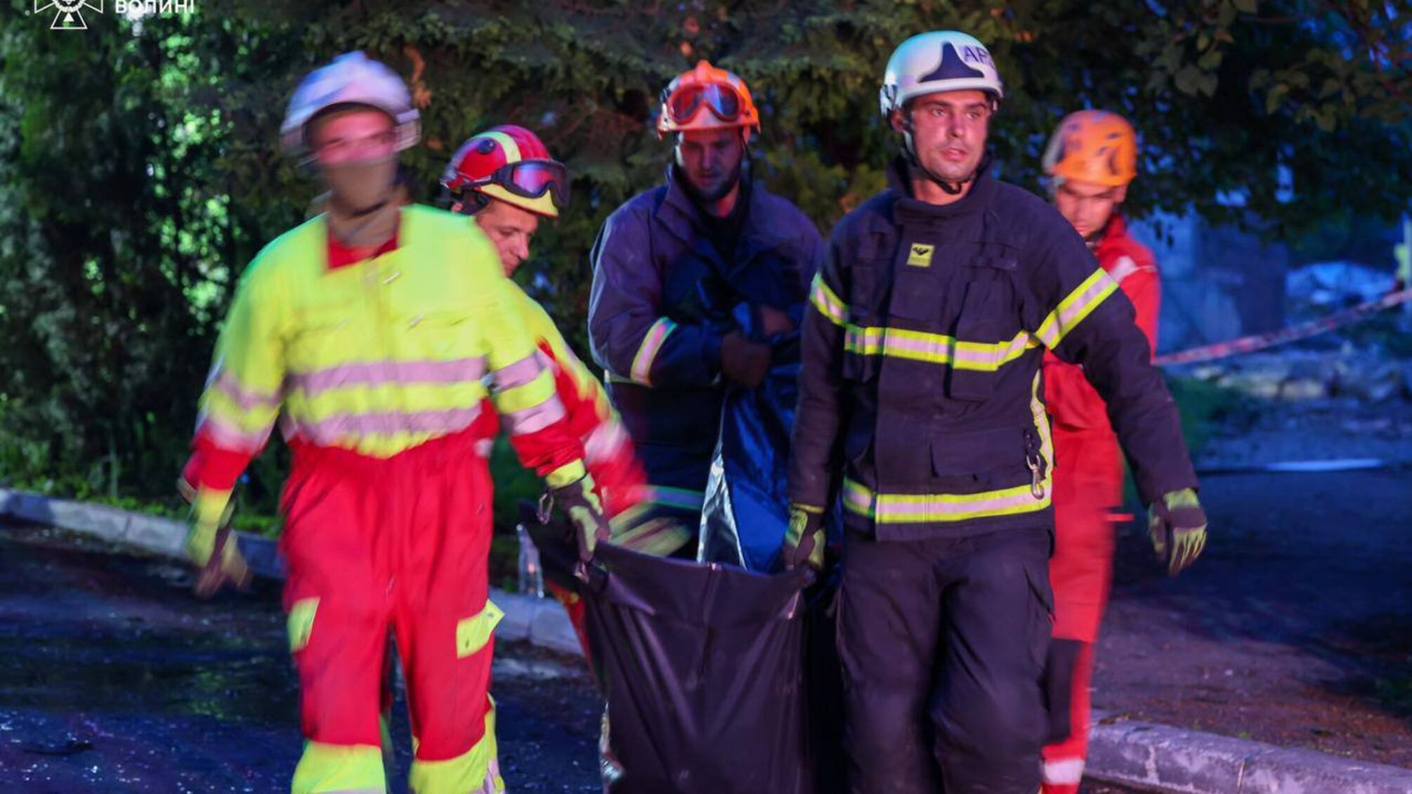 У Луцьку завершили рятувальні роботи після атаки рф – ДСНС