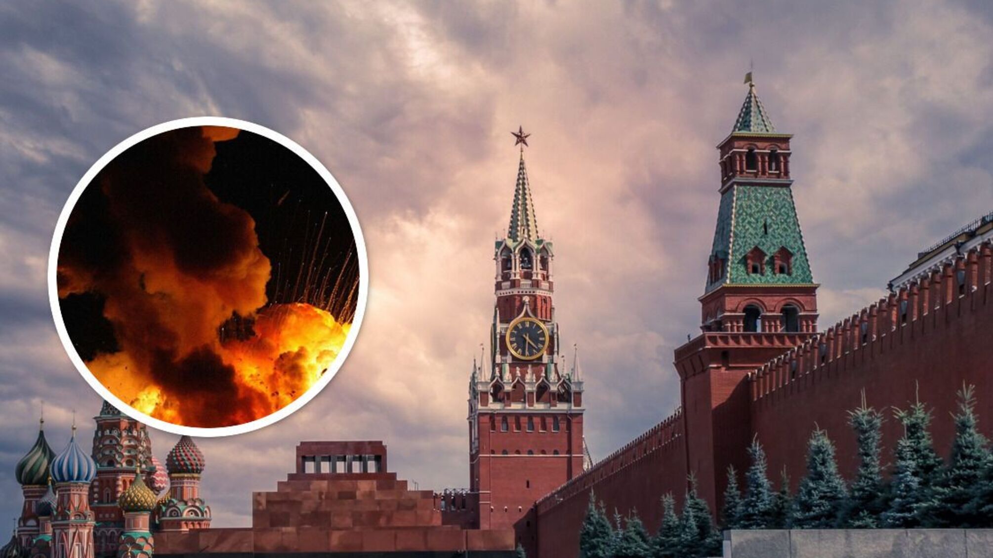 Ночная атака дронов на РФ.