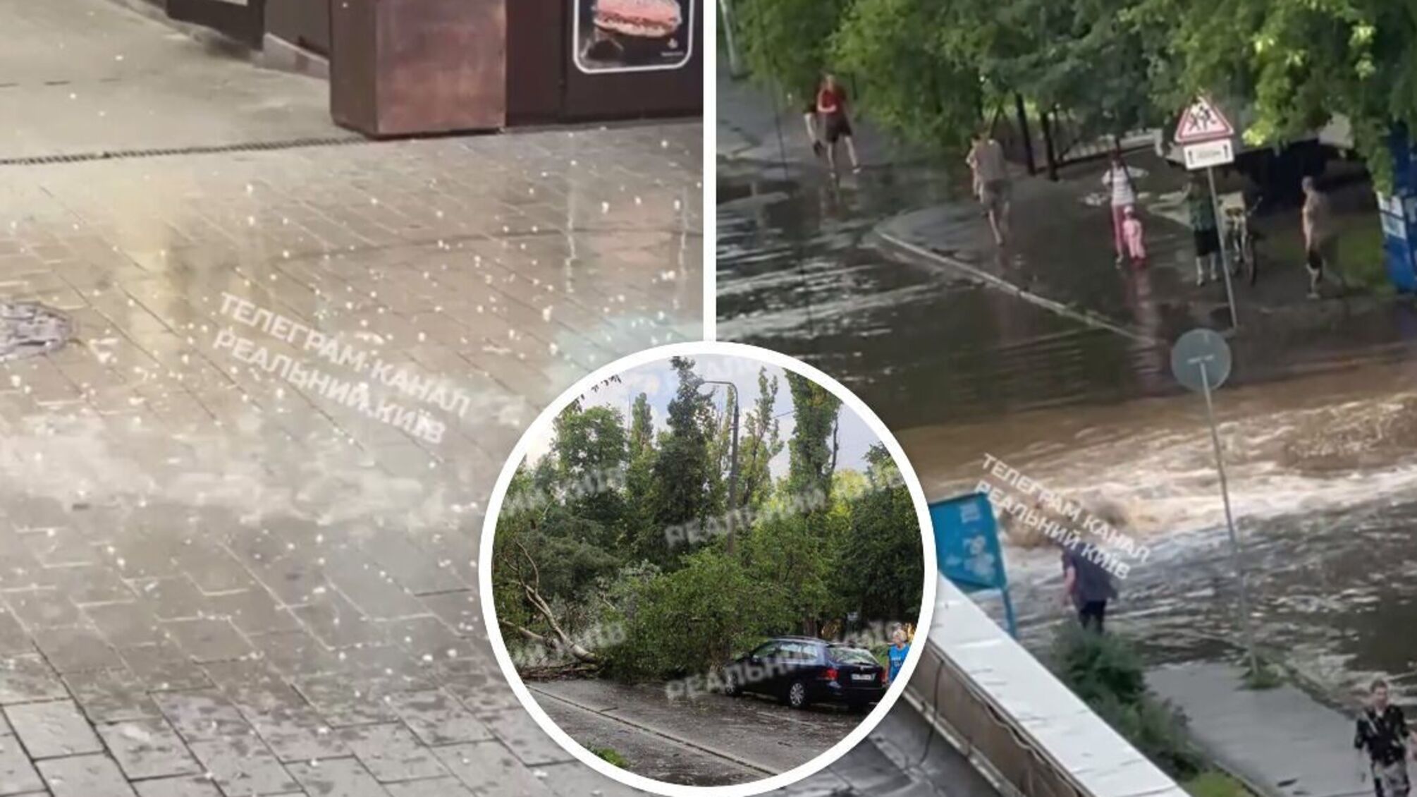 В столице гроза повлекла за собой хаос