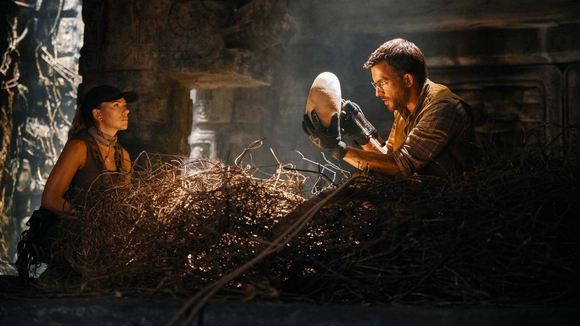 Актеры 'Мира Юрского периода' работали на грани