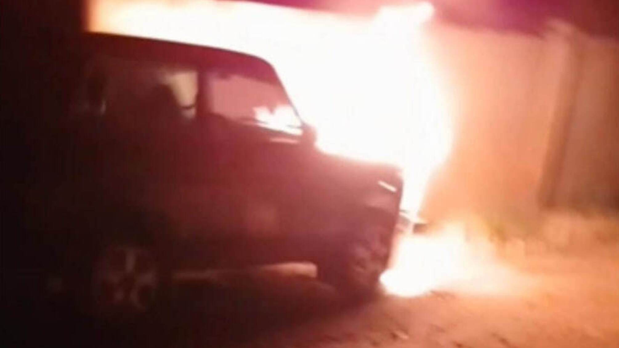 'Ахмат' теряет технику: в Мариуполе партизаны взорвали авто кадыровцев