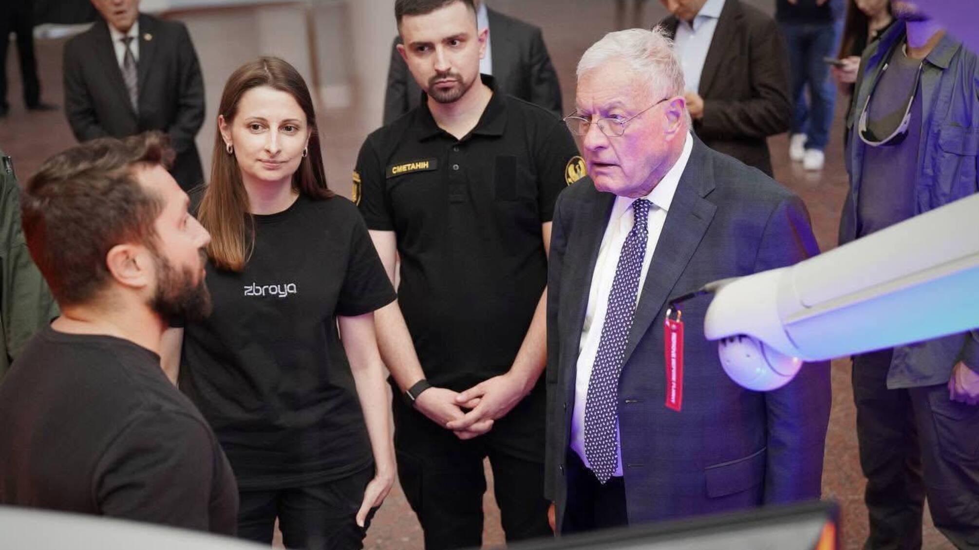Американской делегации презентовали украинские БПЛА