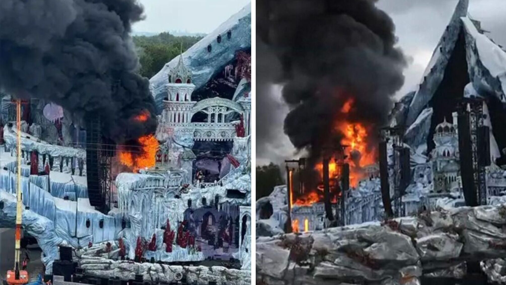 Огонь уничтожил главную сцену Tomorrowland – фестиваль не отменяют