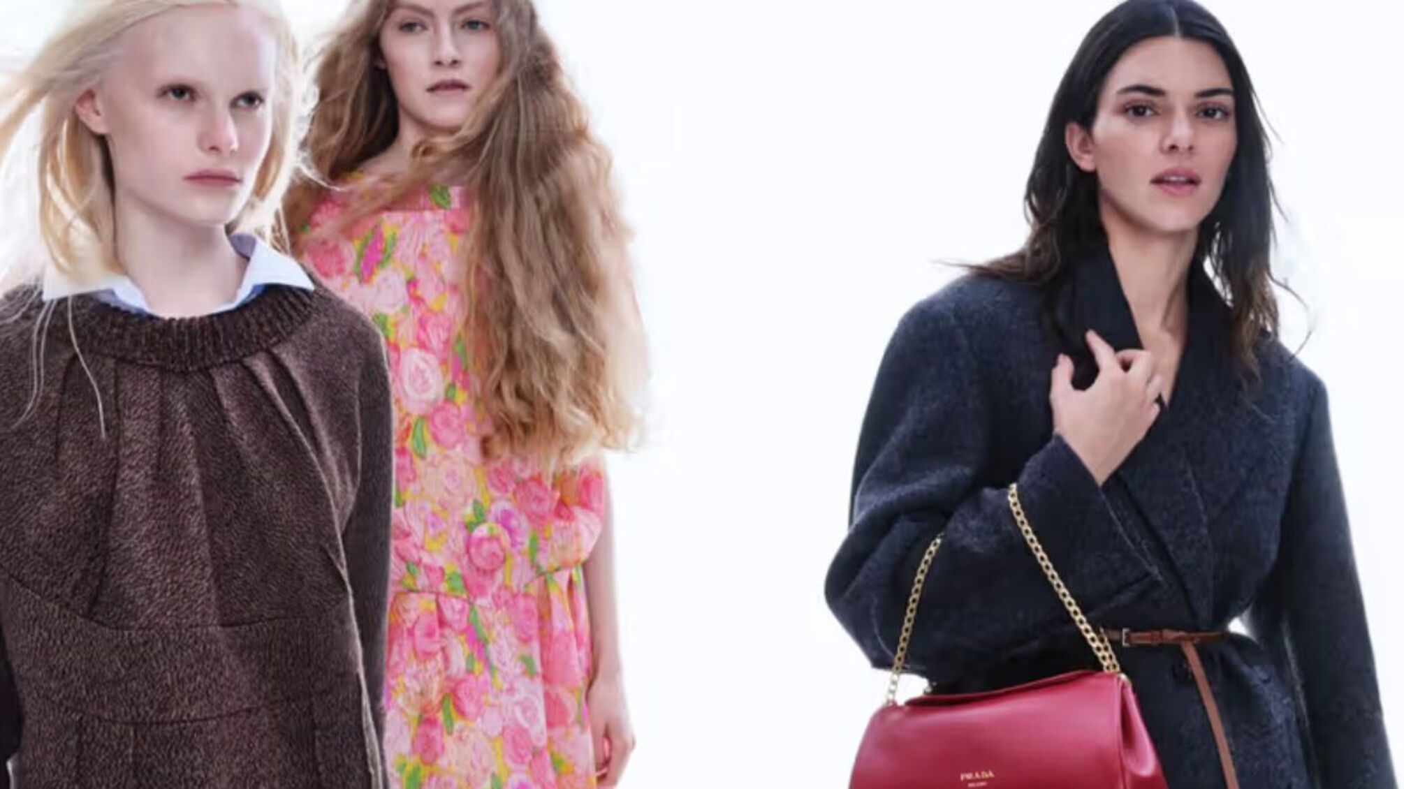 Prada представила осенне-зимнюю кампанию FW25 из Кендалл Дженнер