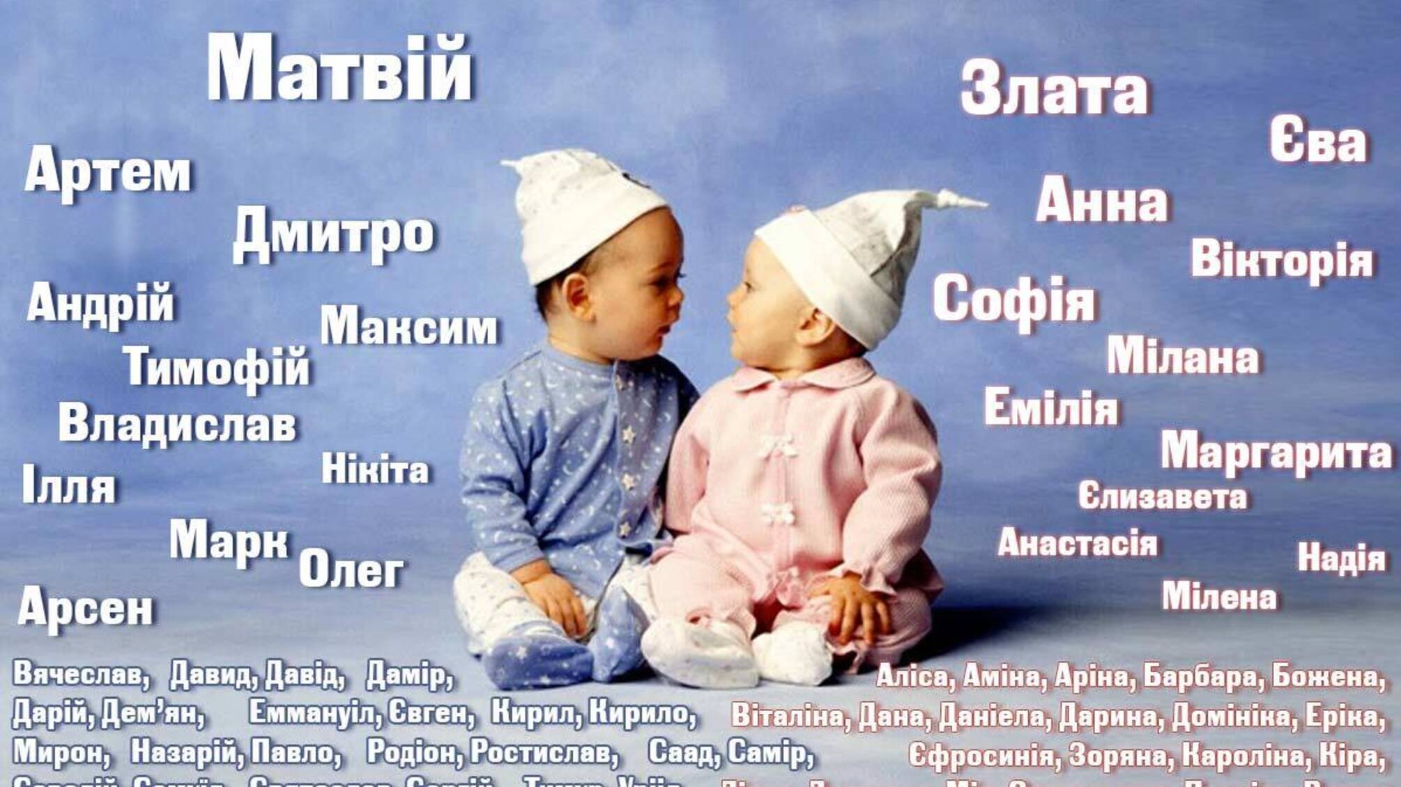Любимые и экзотические: какие имена выбирали родители в первом полугодии 2025 года