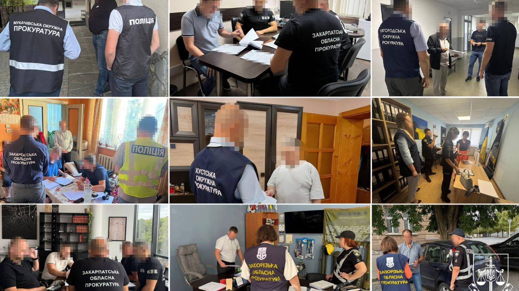 Масштабна операція силовиків на Закарпатті десятки підозр чиновникам і підрядникам