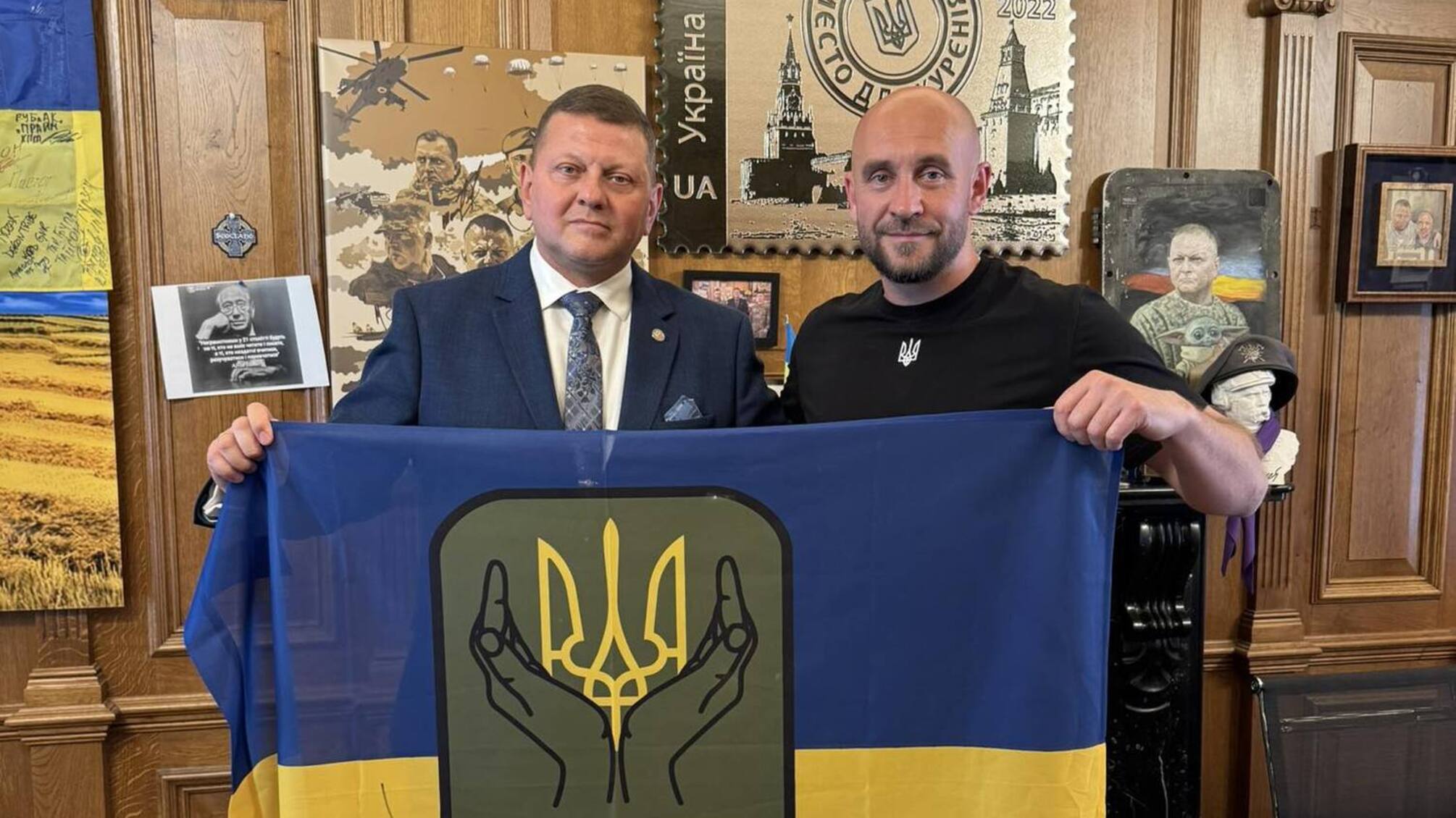 Роман Бочкала та Валерій Залужний