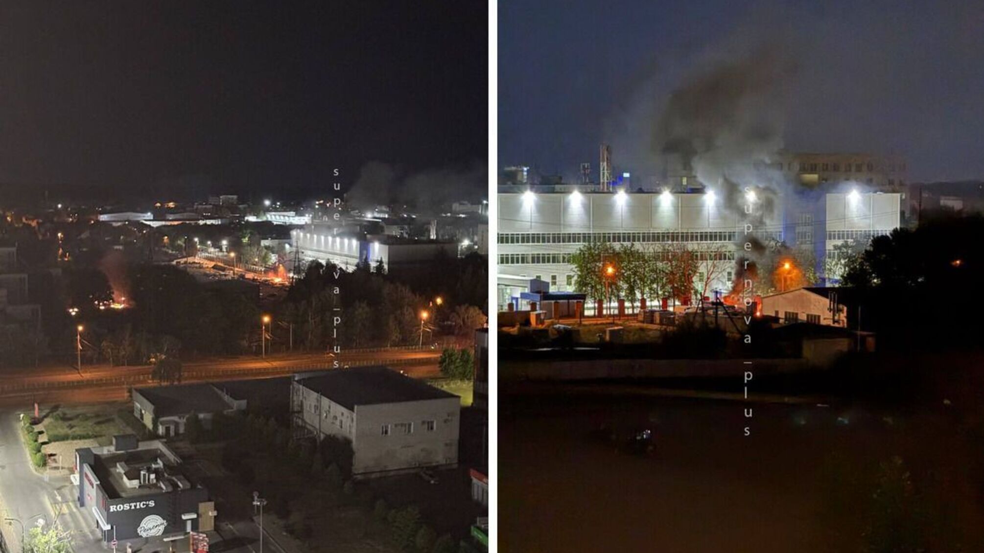 Нічна атака дронів на Ставрополь