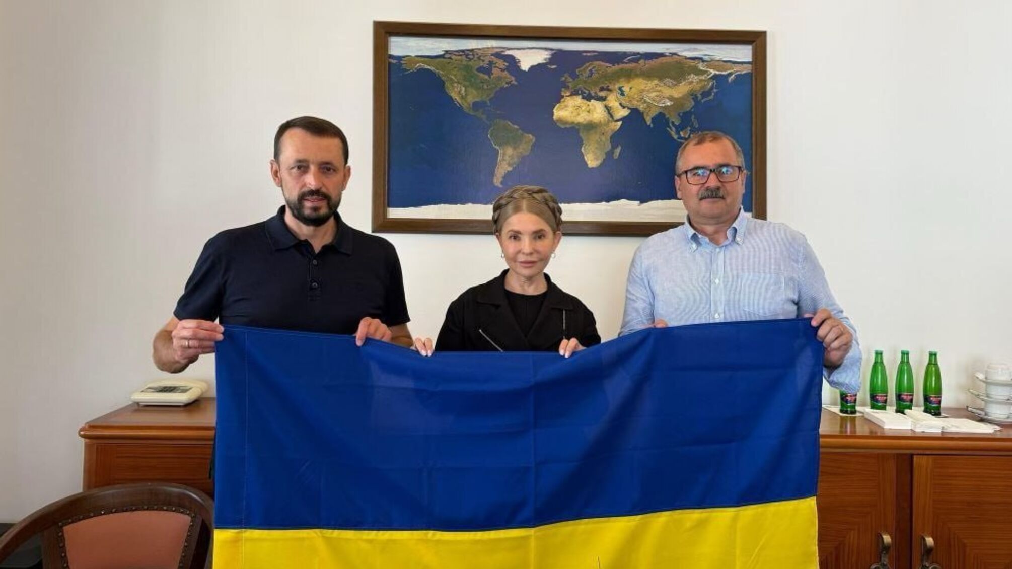 Юлия Тимошенко и Валерий Дубиль в Праге