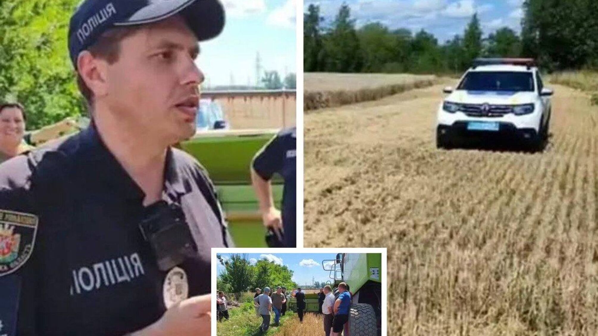 Опасные 'ежи' на полях Житомирщины: крестьяне Рыхальского заявляют о рейдерской атаке