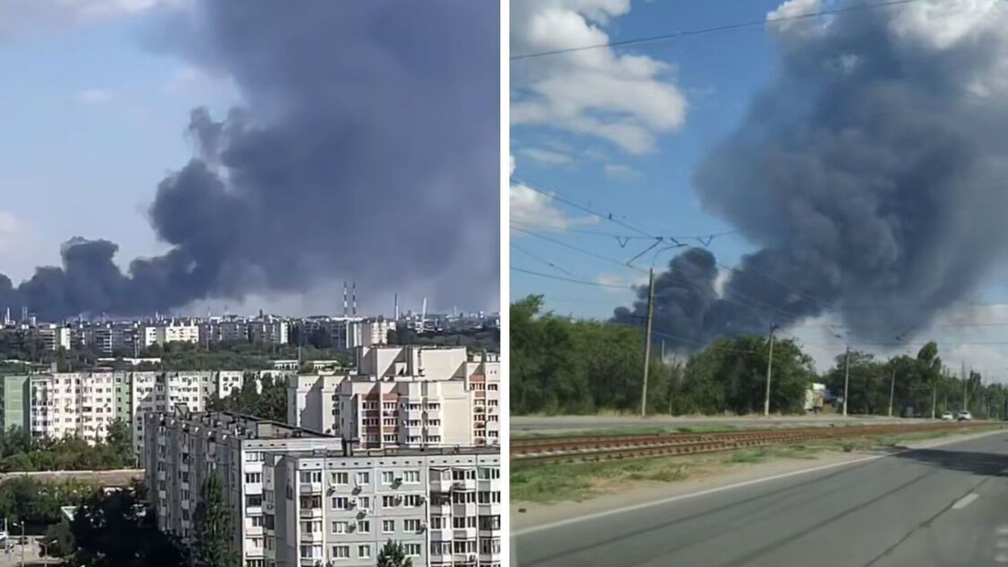Черный дым над Волгоградом