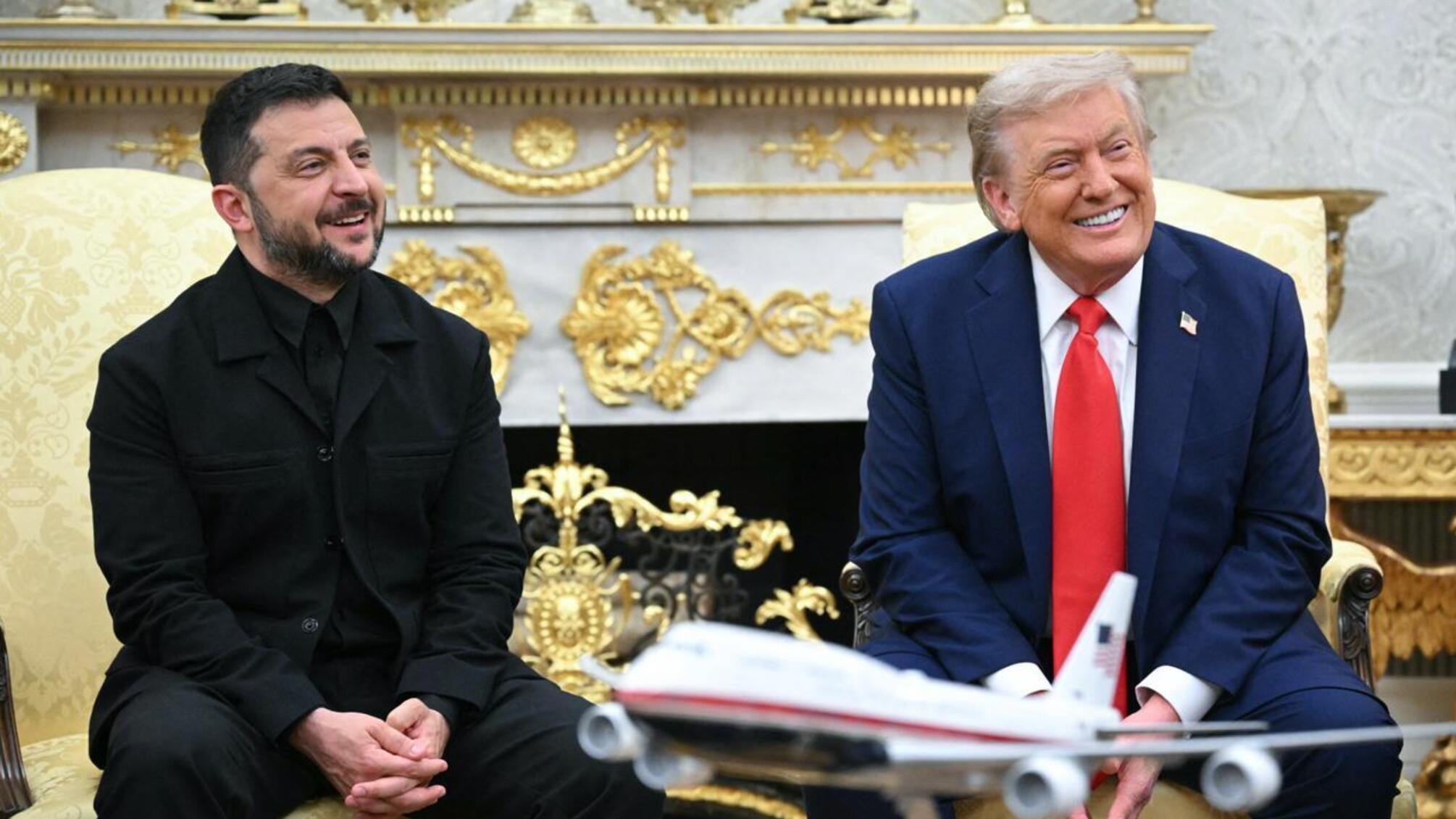 Владимир Зеленский и Дональд Трамп