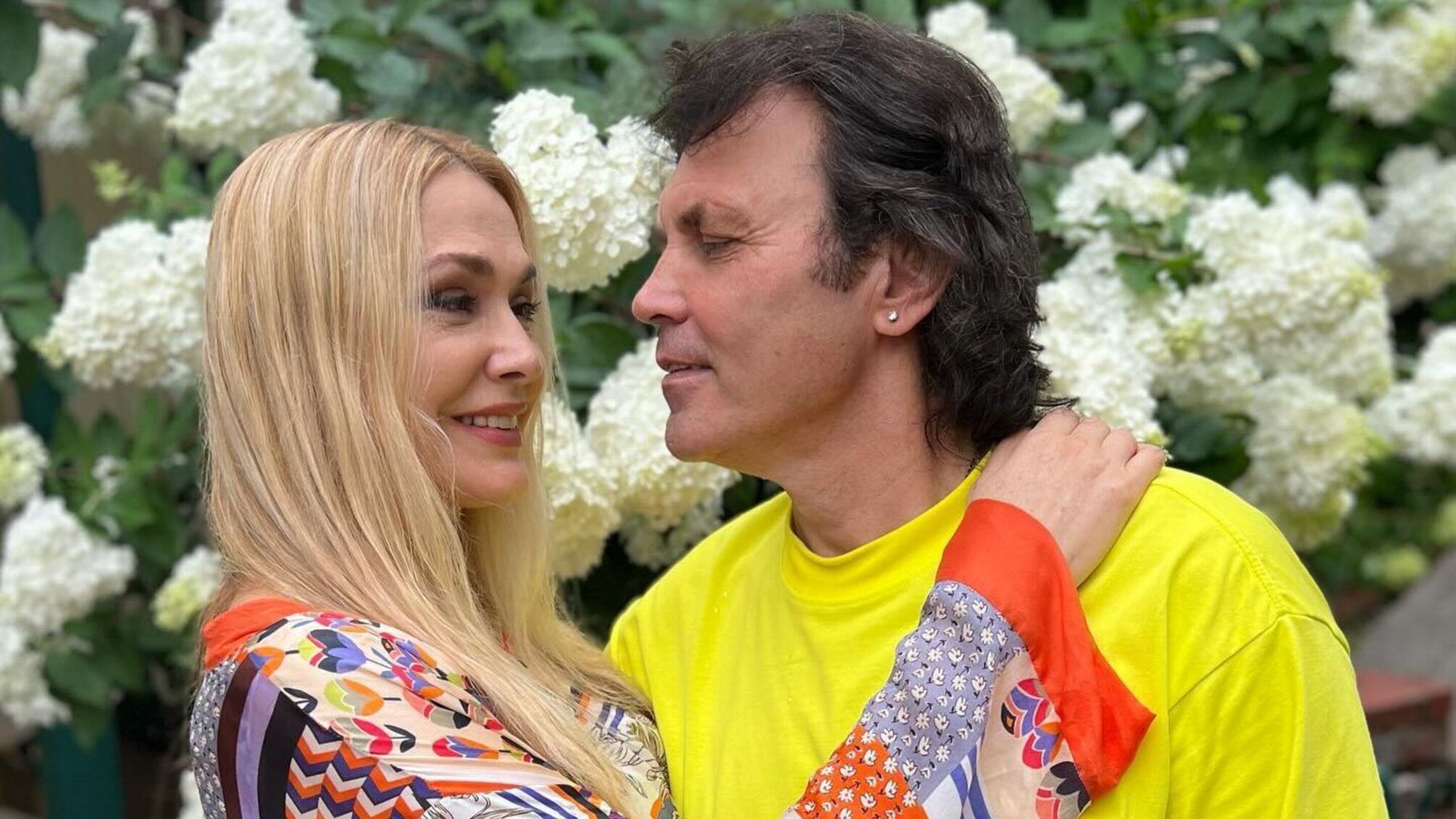 Віталій Борисюк зворушливо привітав Ольгу Сумську з 59-річчям архівним фото