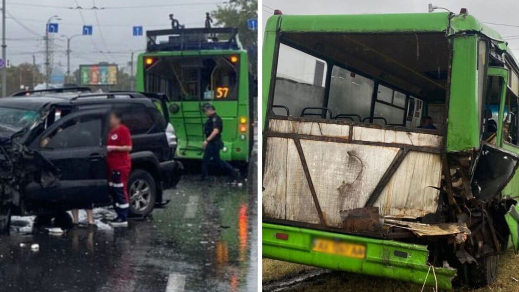 П’яний водій на шаленій швидкості спричинив ДТП у Харкові