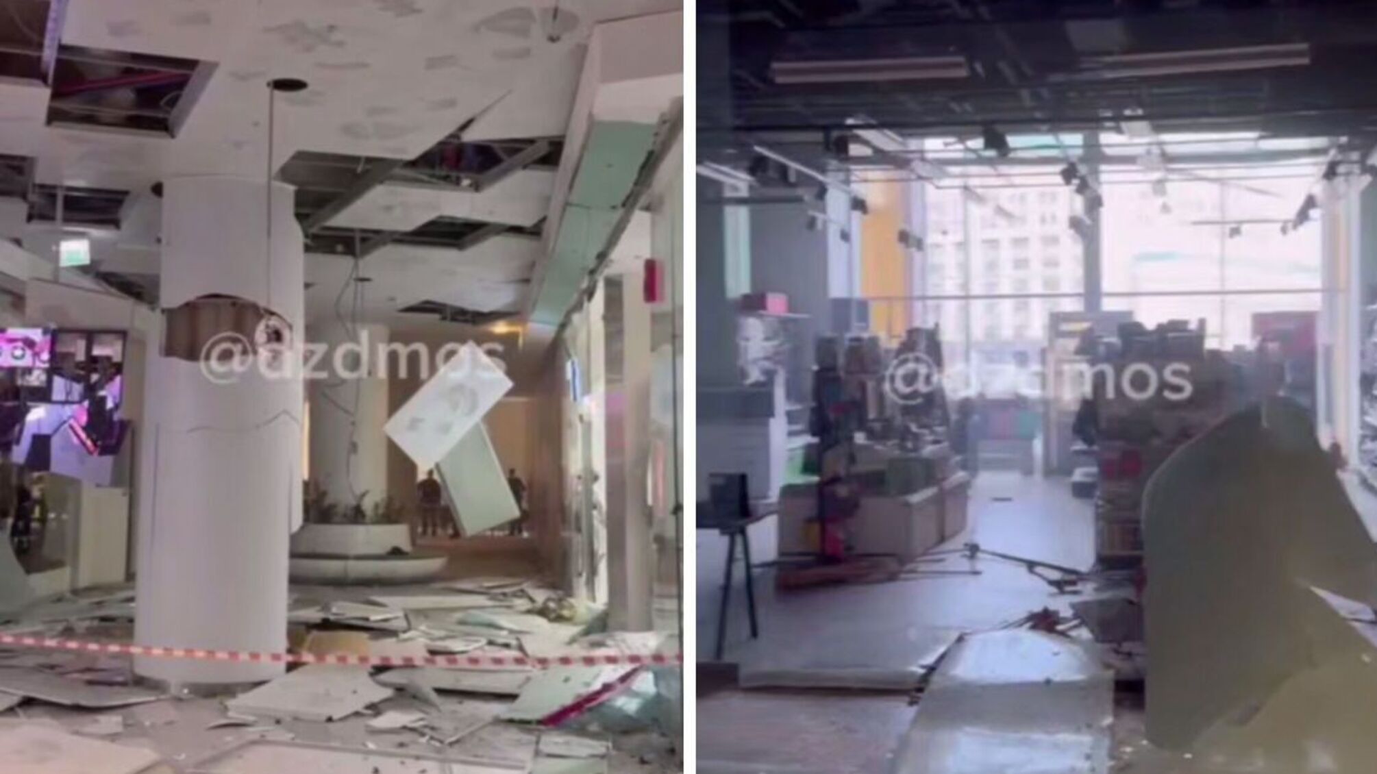 У торговому центрі поруч із будівлею ФСБ стався вибух