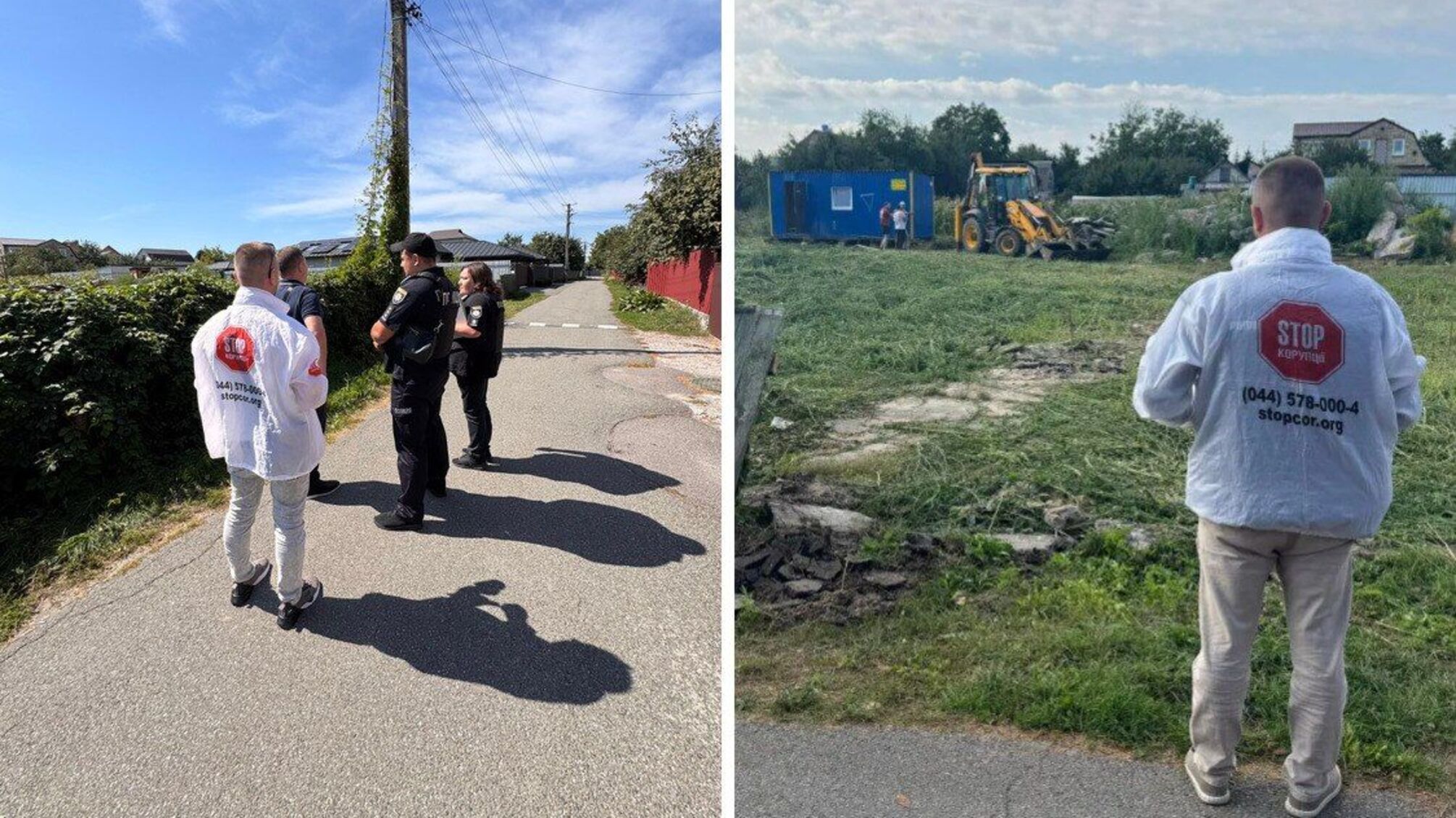 Незаконну забудову директора 112 каналу Шевцова в Гатному розслідує поліція (відео)