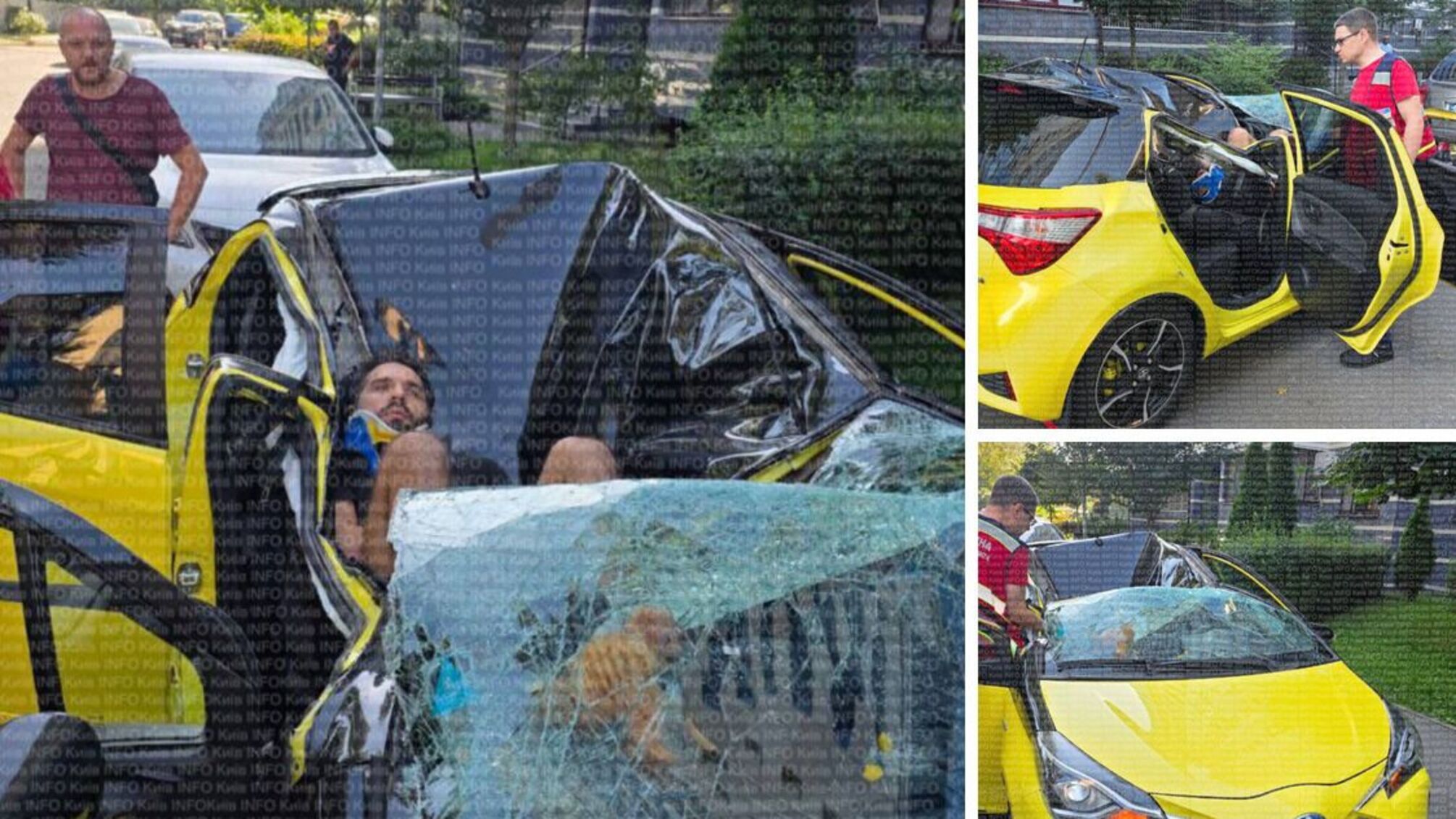 Мужчина упал с 19-го этажа на крышу авто на улице Воскресенской – живой