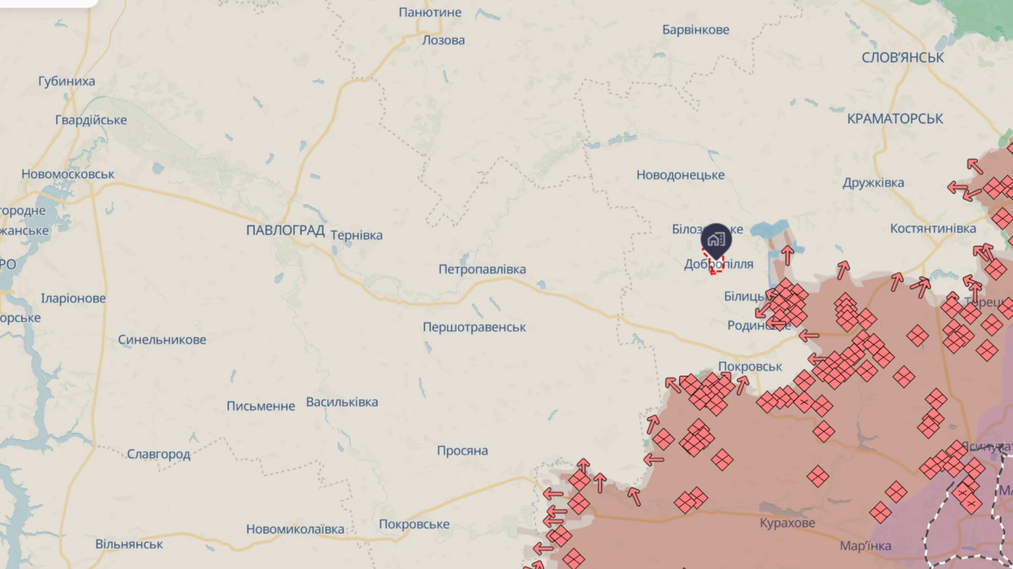 Російські війська під Добропіллям відрізані від постачання – ОСУВ 'Дніпро'