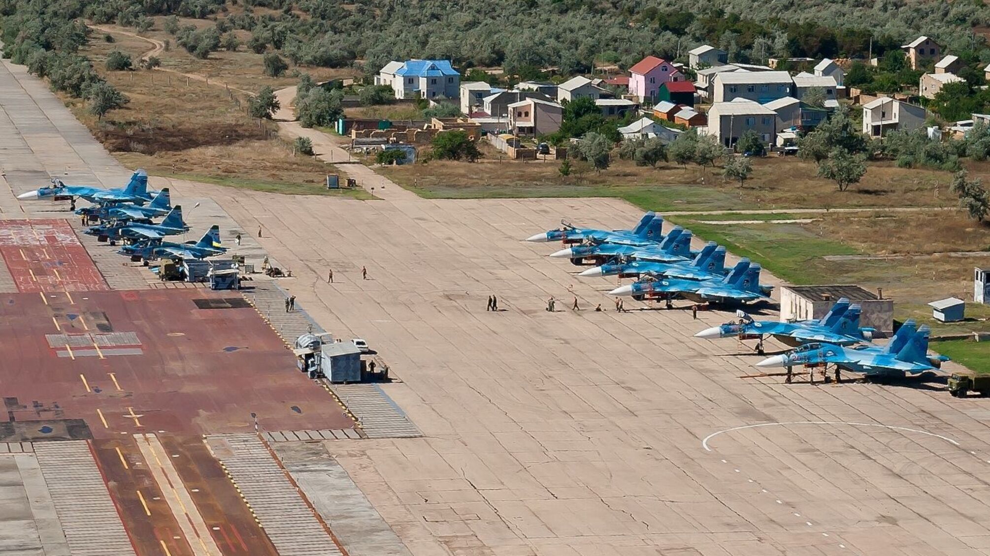 СБУ атакувала аеродром Саки: знищено Су-30СМ, пошкоджено ще чотири літаки ворога