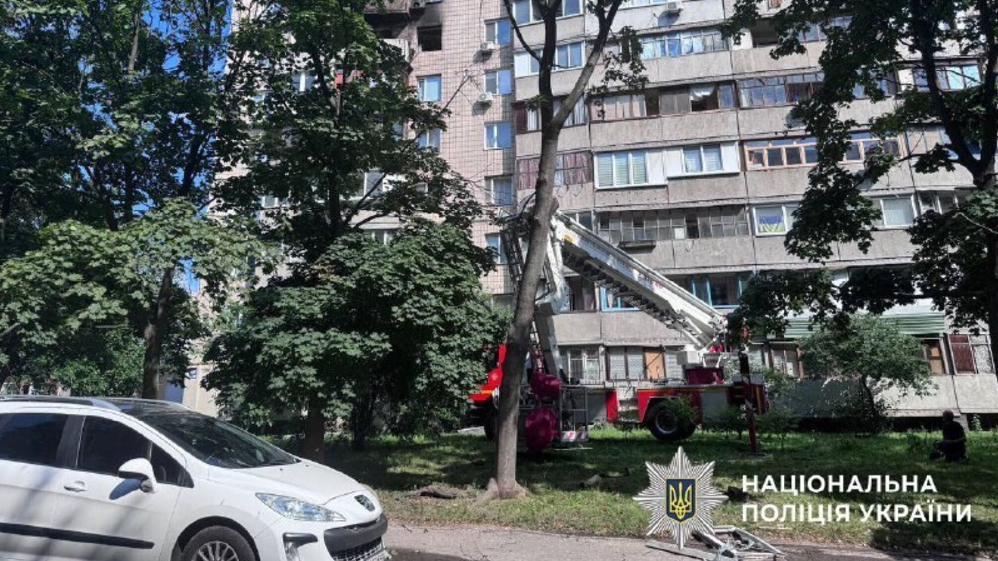 В Киеве подозреваемый взорвал квартиру во время штурма полиции