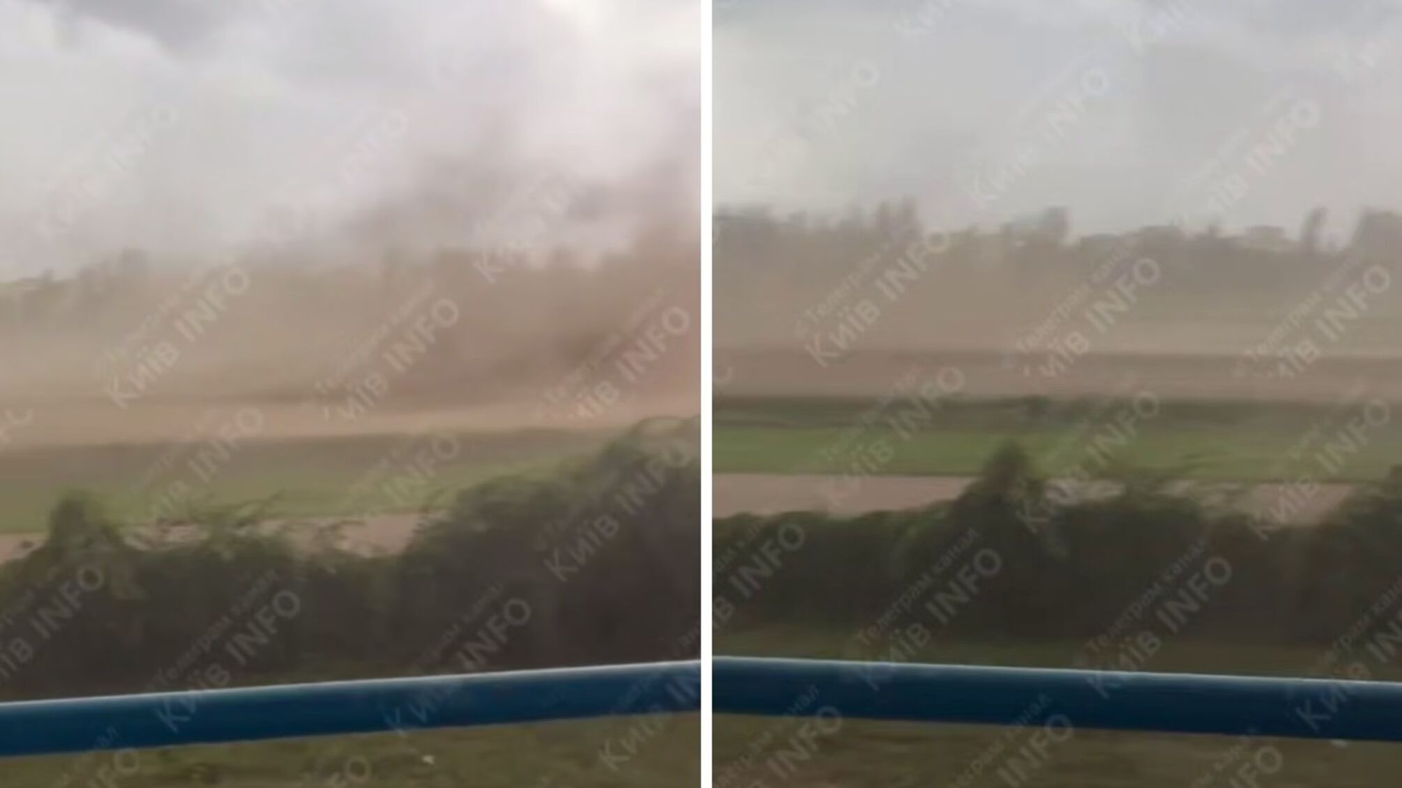 Синоптики попереджають: пилова буря триватиме, найбільше постраждав Іподром