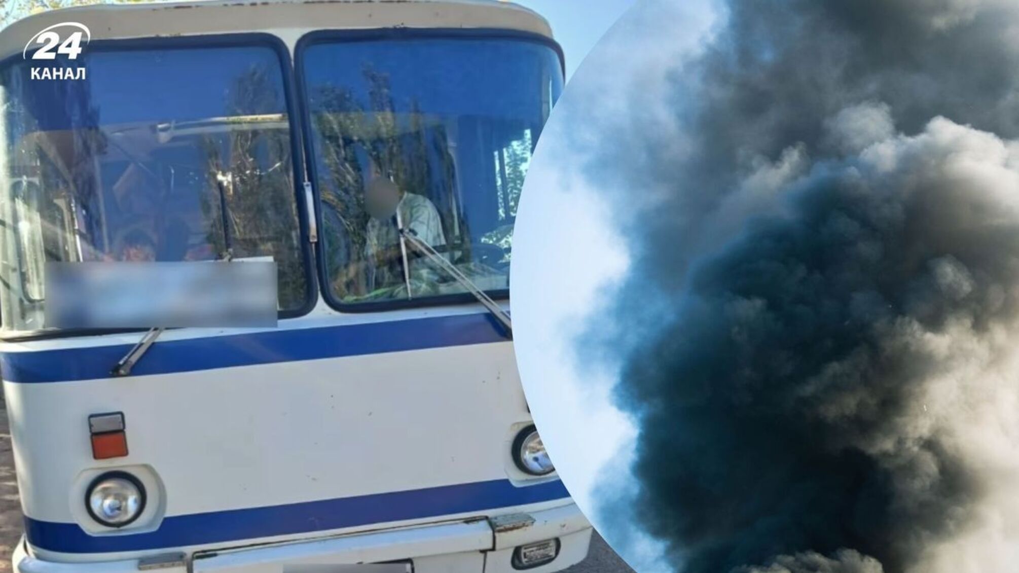 Удар дрона по автобусу під Херсоном: що відомо про стан постраждалих