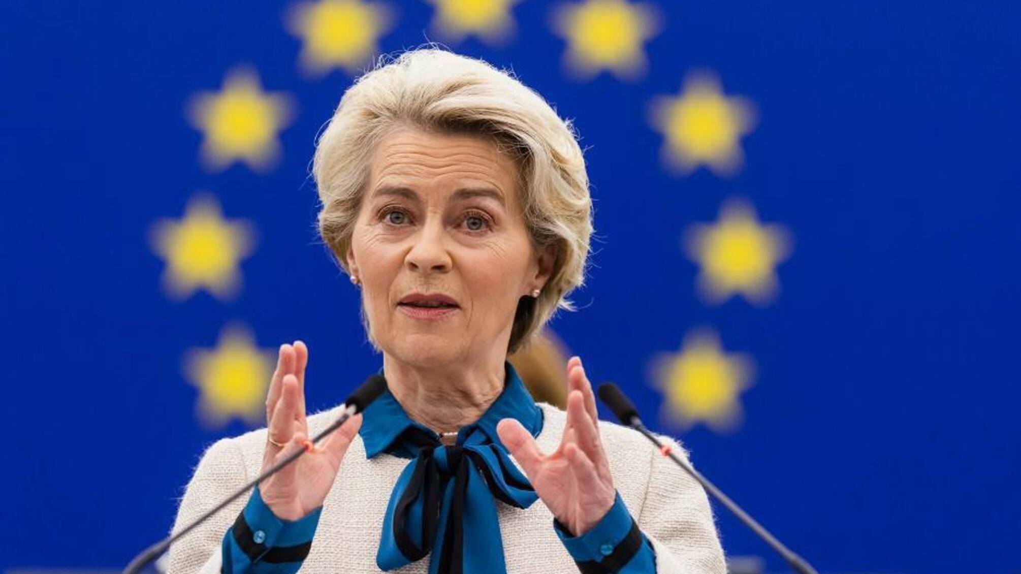 Фон дер Ляен: украинские дроны обеспечили две трети потерь техники рф