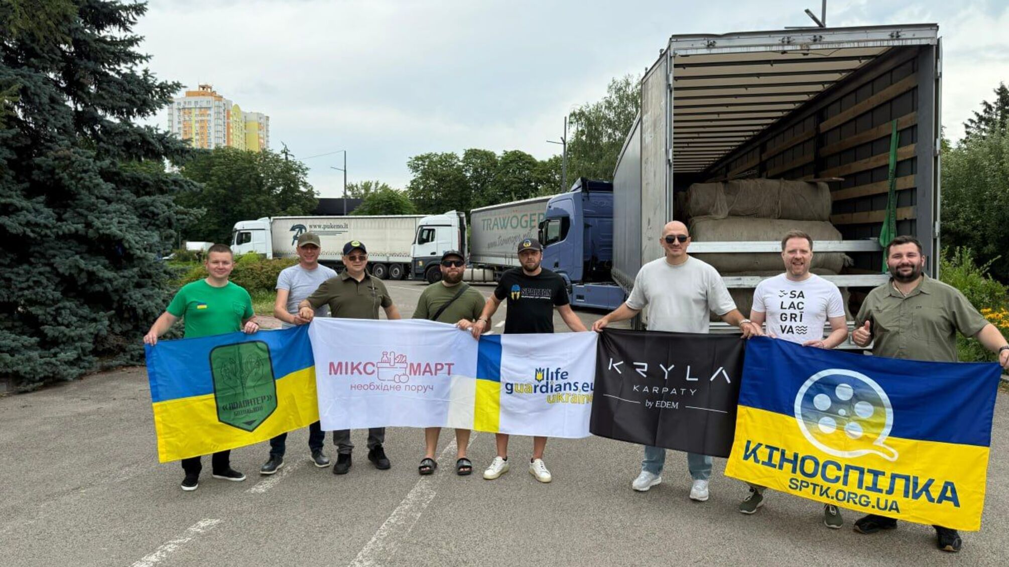 Генерал Черешня помог доставить критически важные сетки для обороны Украины.