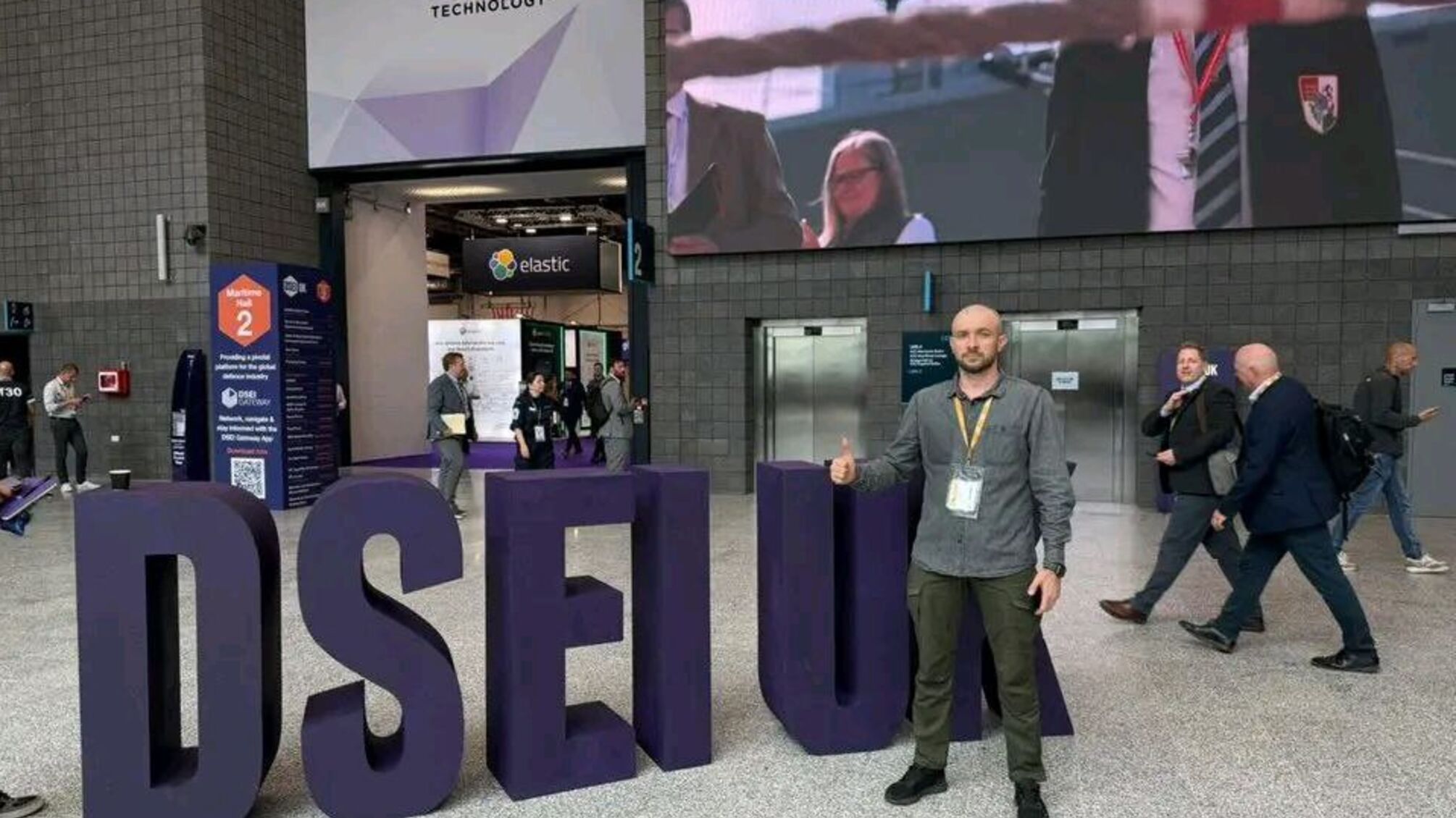 Сергей Усов принял участие в форуме DSEI UK 2025