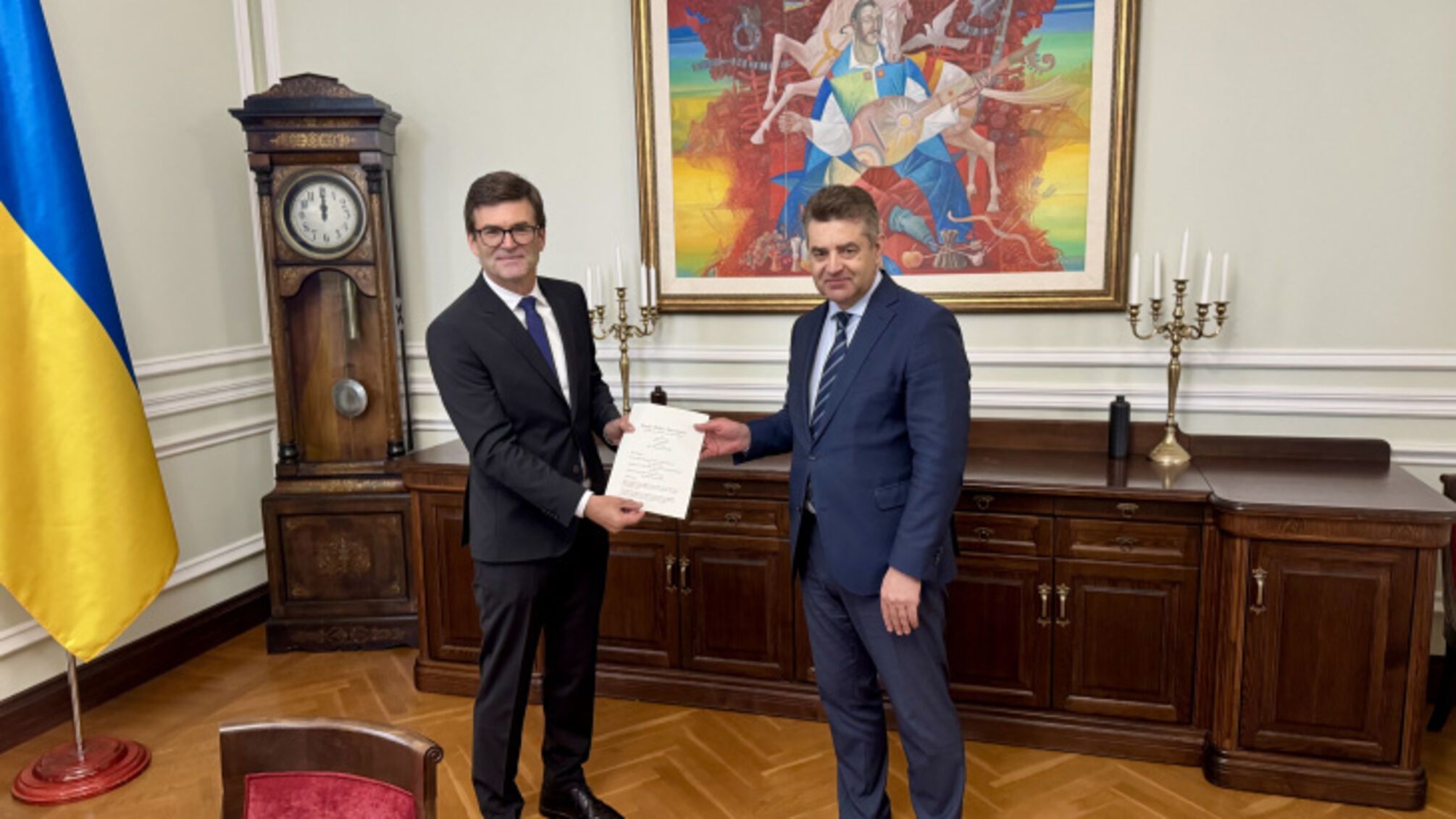 Новый посол Германии Гайко Томс начал работу в Украине: акцент на обороне и евроинтеграции