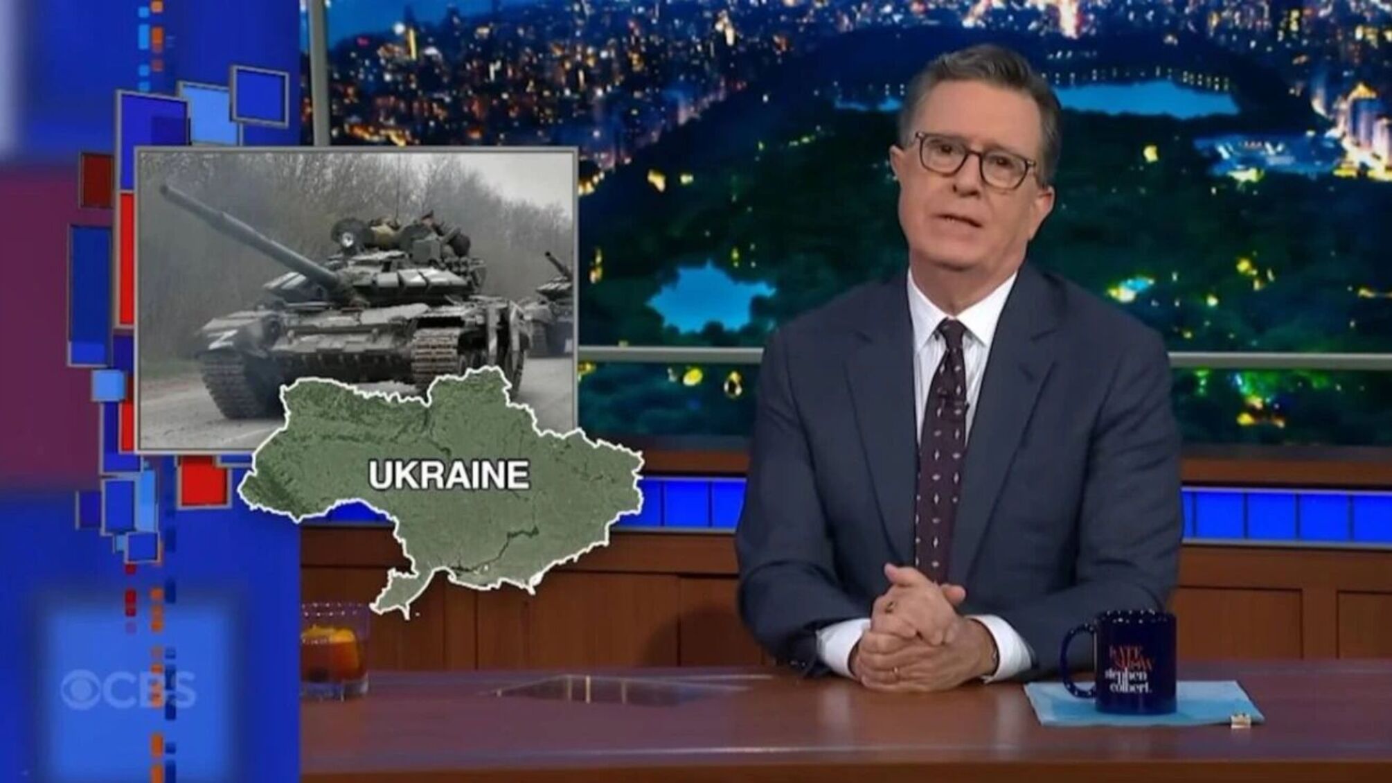 Скандальная карта на CBS: Крым за пределами Украины