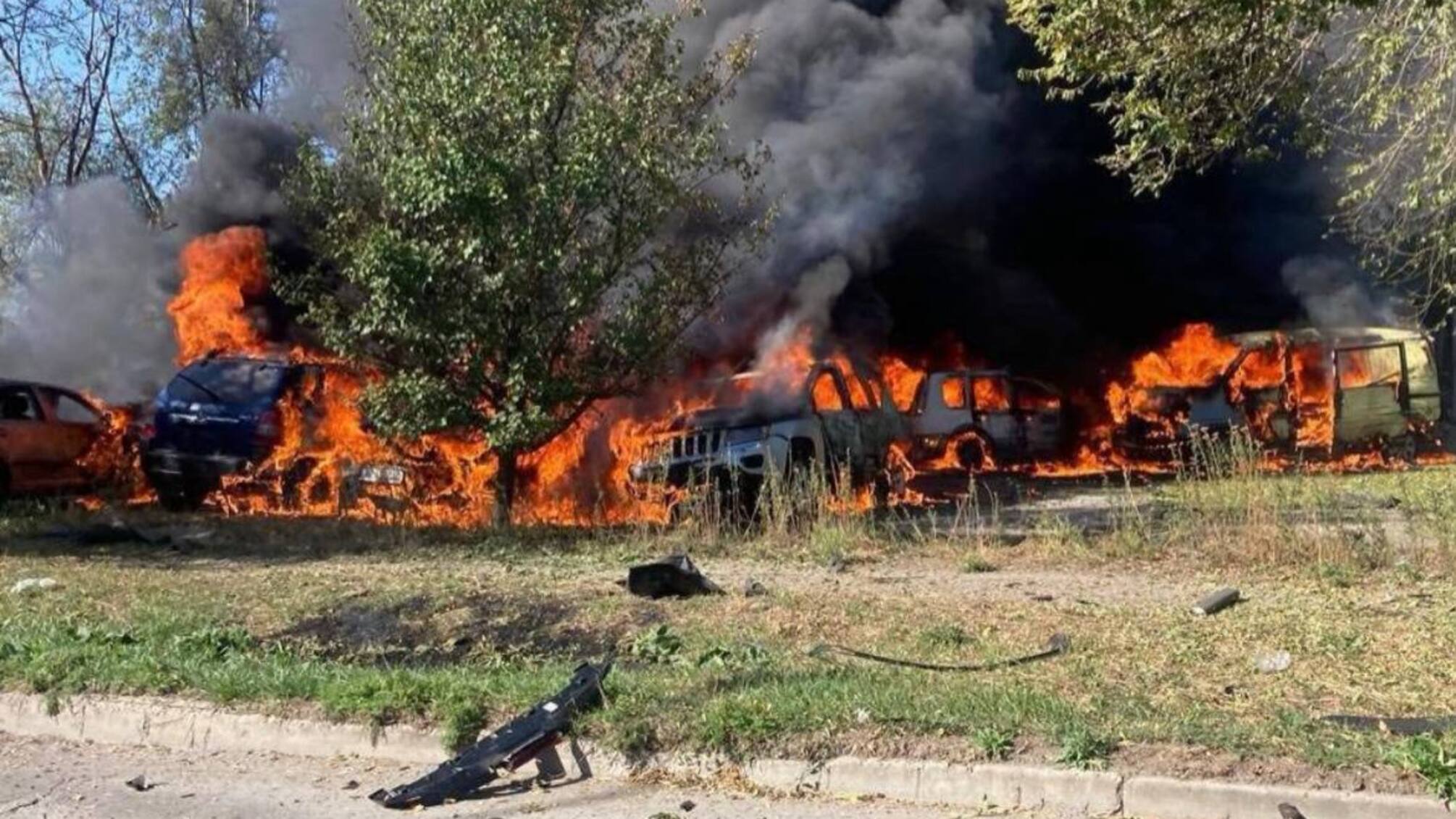 Россия атаковала Запорожье