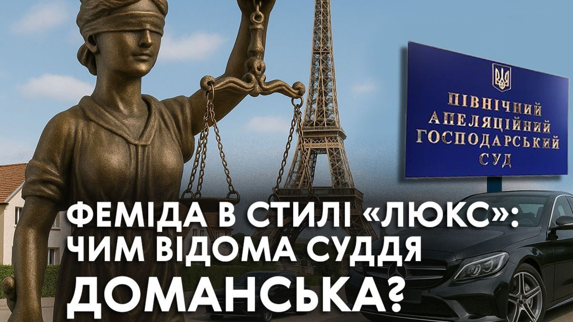 Вілла в Зазим’ї, квартира в Парижі і справи про 'приватизацію' енергокомпаній: чим відома суддя Доманська?