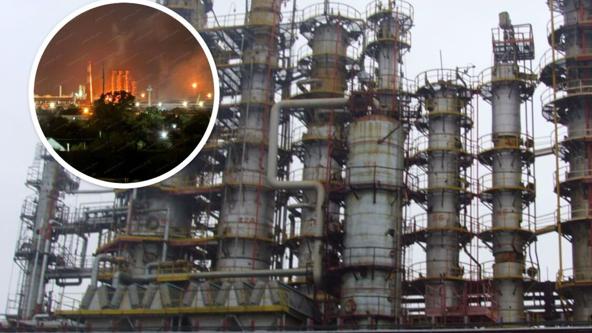 Беспилотники атаковали Афипский НПЗ: на заводе вспыхнул пожар