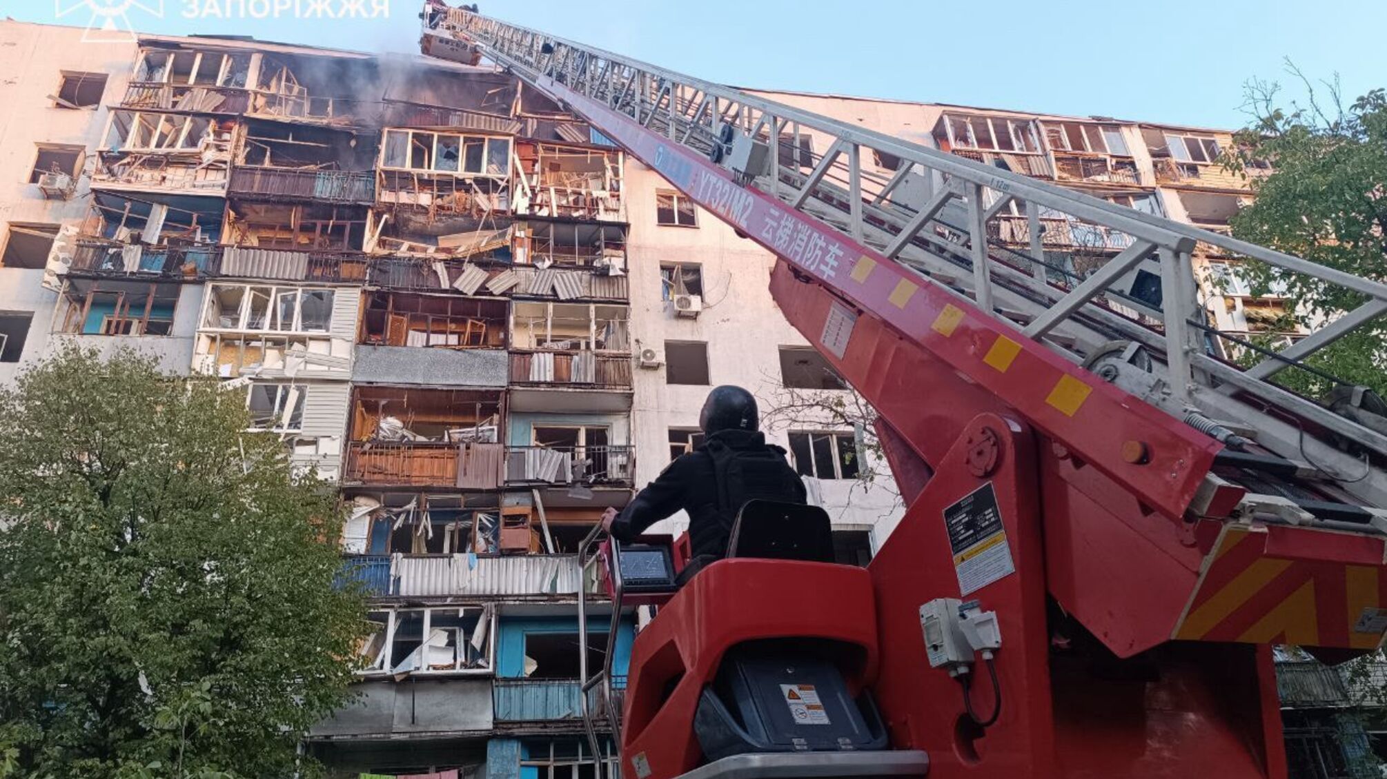 Шесть раненых в Запорожье, среди них трое детей, после обстрелов