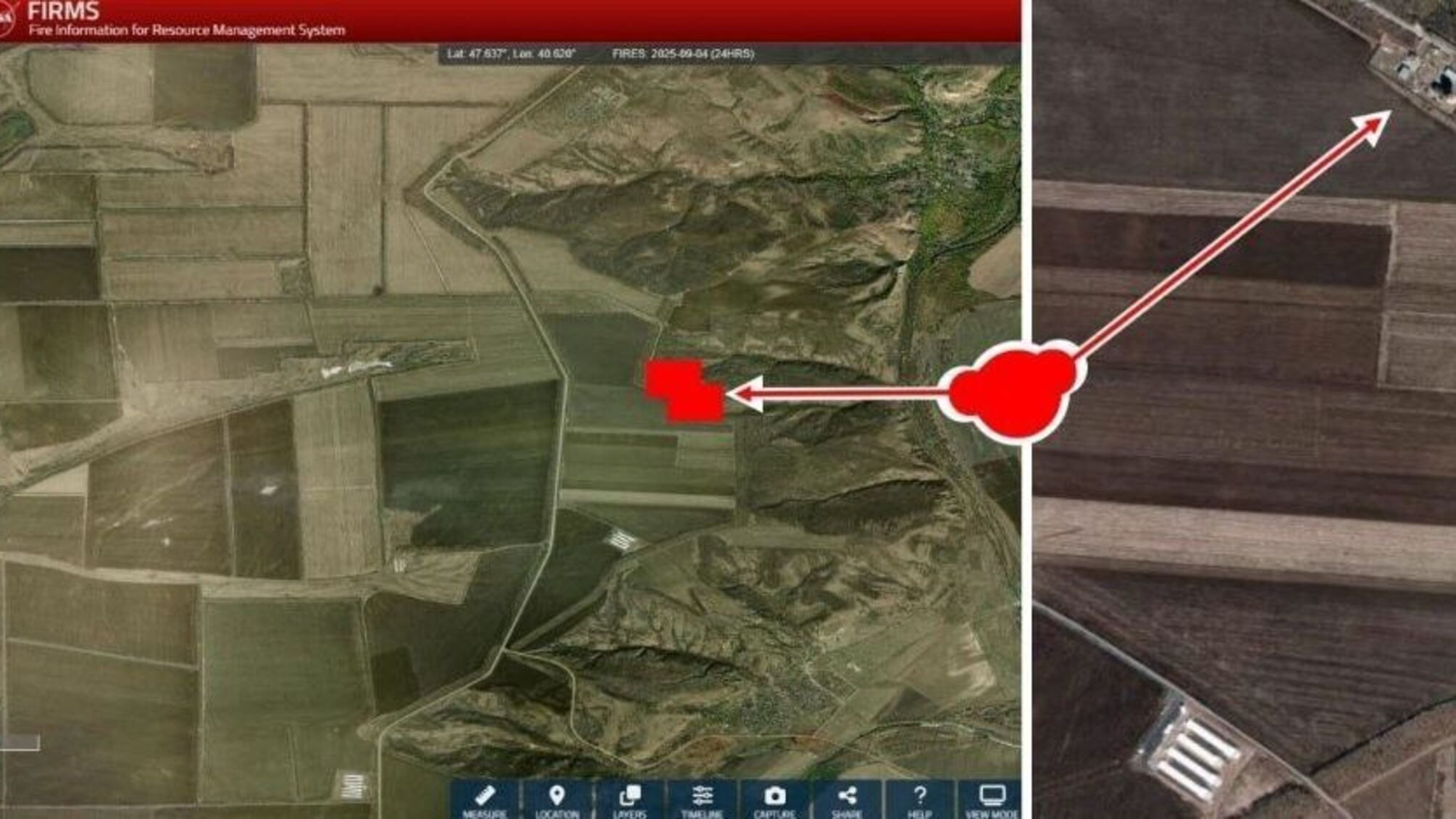 У ніч на 4 вересня на ростовщині сталися вибухи