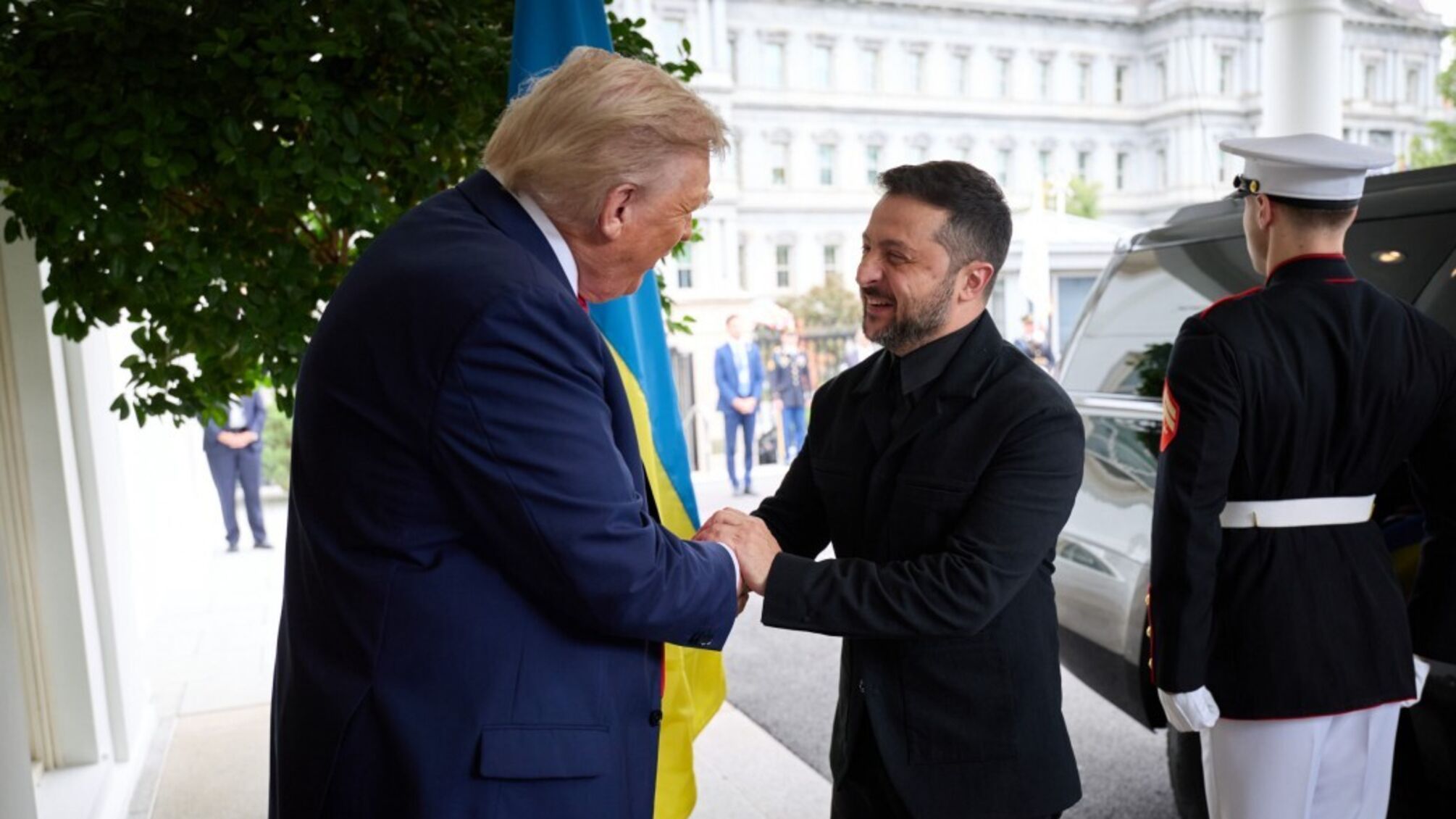 Володимир Зеленський та Дональд Трамп