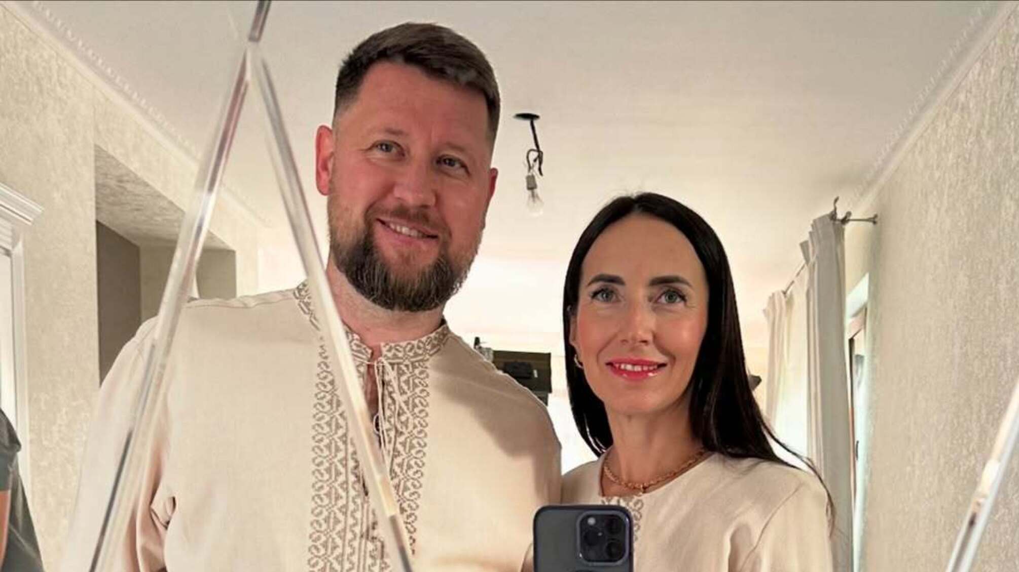 Олександр Малєєв та його дружина