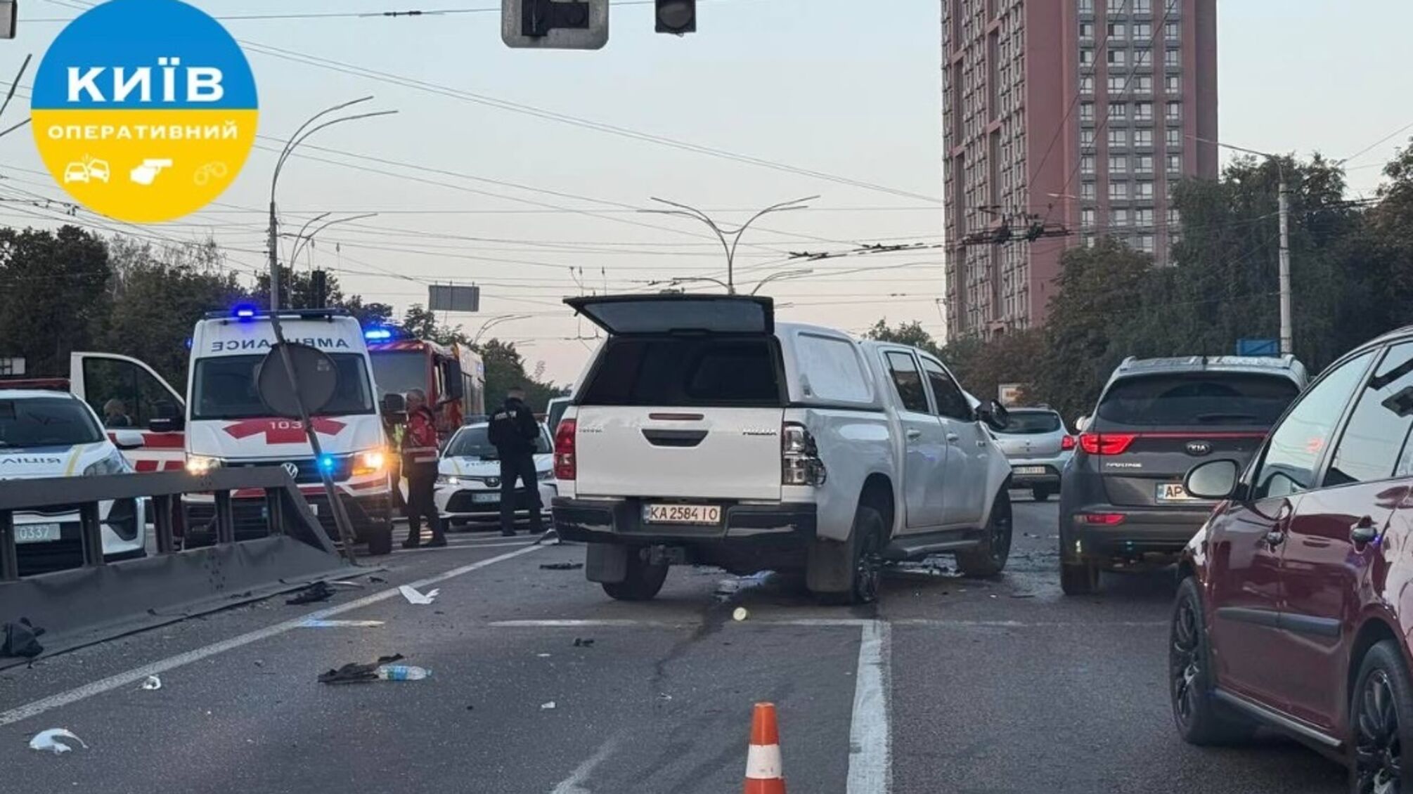 Військовий автомобіль спричинив смертельну ДТП у столиці